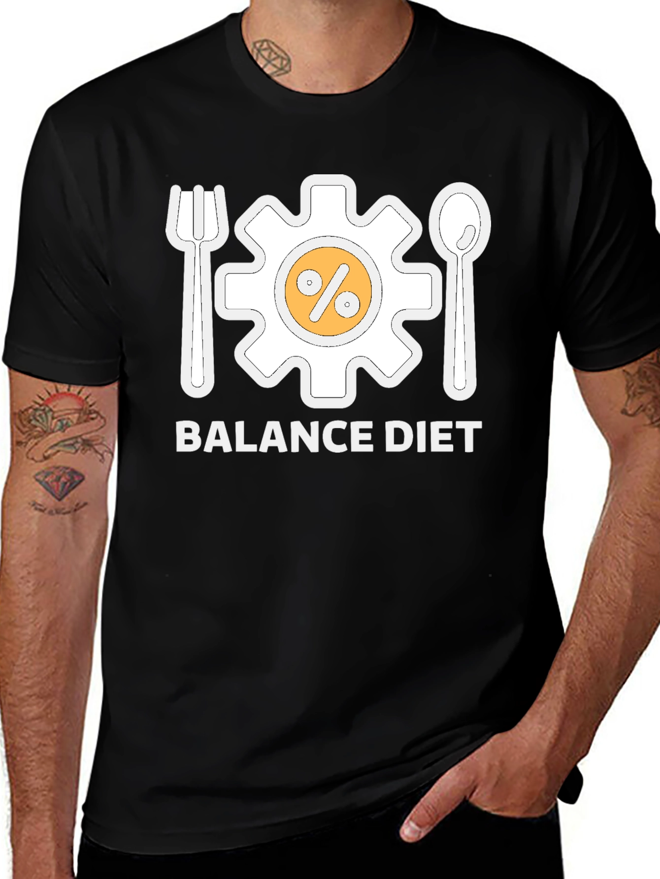 Balance Diet T-Shirt | Nutrition Apparel