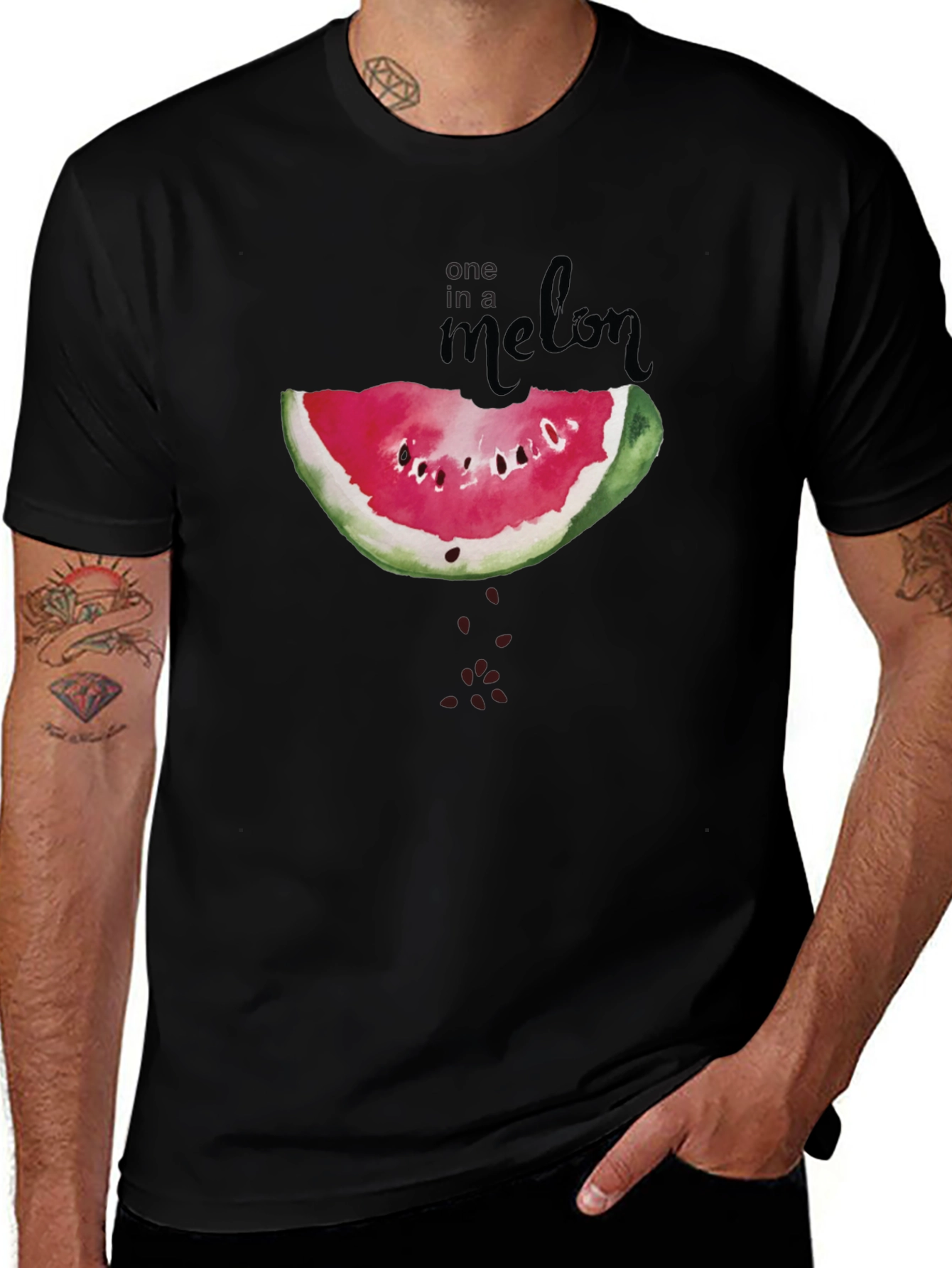 Variant 16 of One in a Melon Graphic Tee - Summer Fun