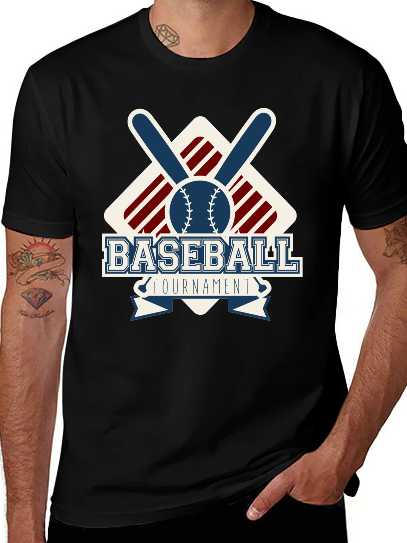 Variant 20 of Baseball Tournament Graphic Tee