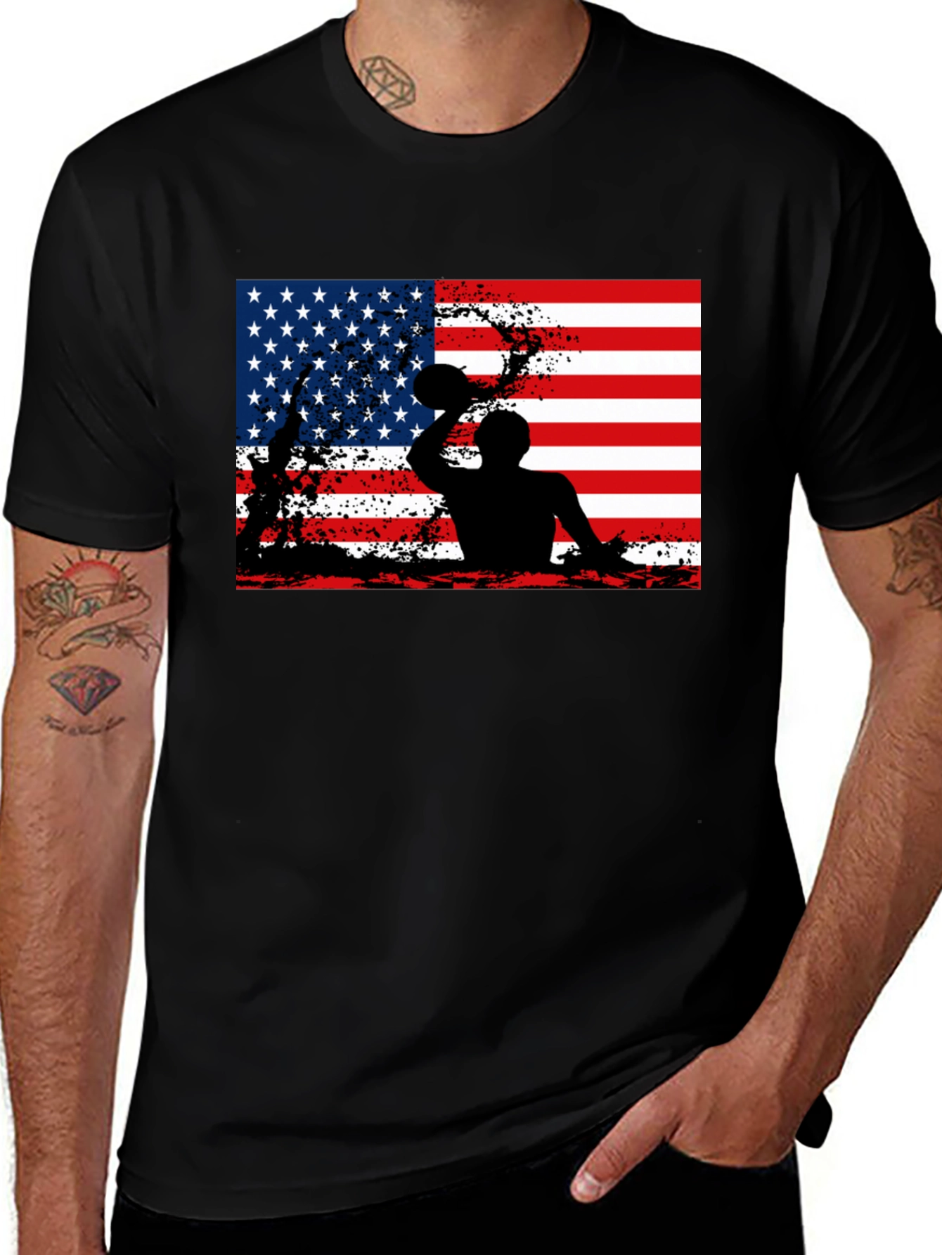 Variant 21 of American Water Polo T-Shirt
