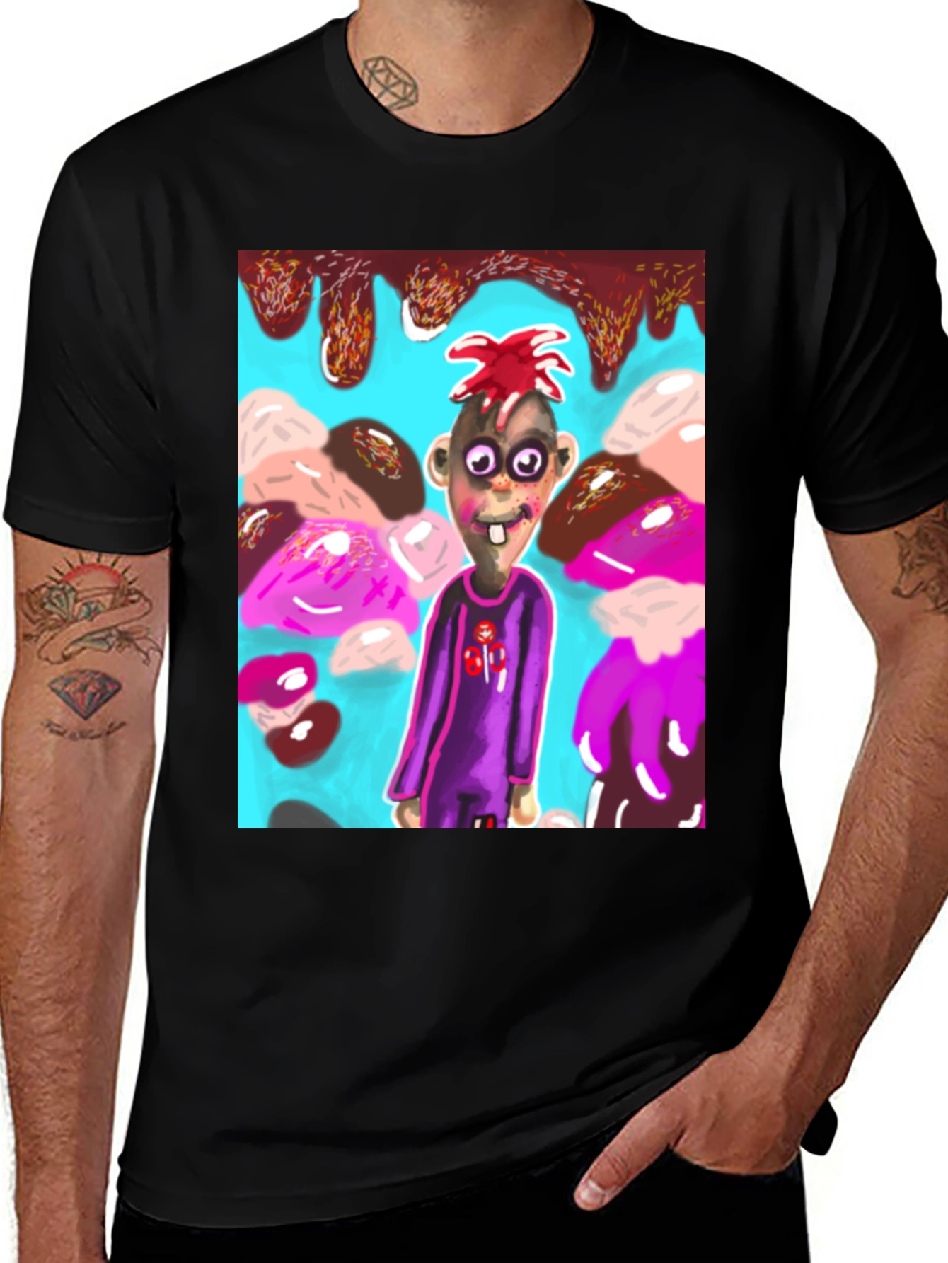 Variant 23 of Cartoon Character Graphic Tee