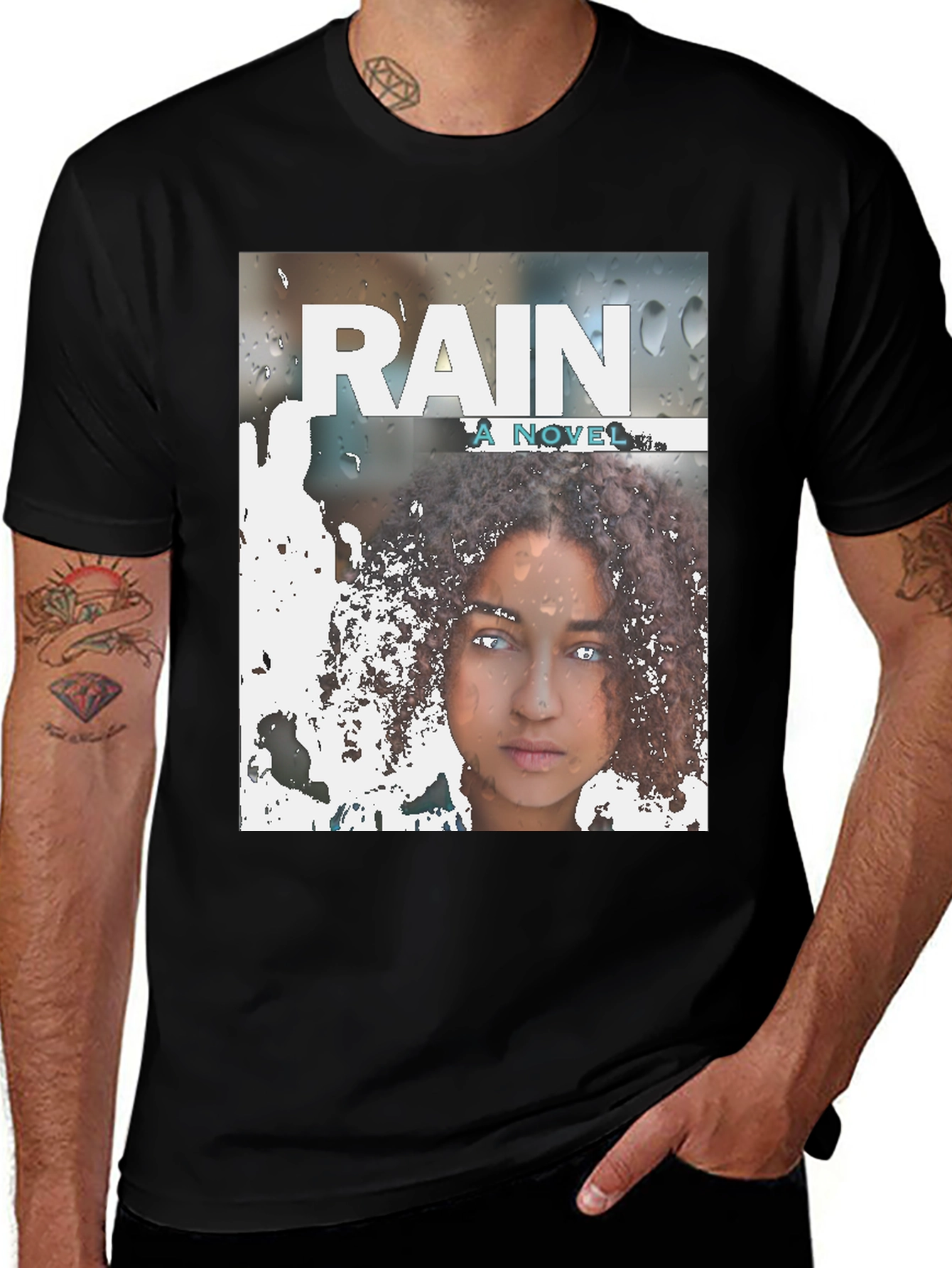 Variant 29 of Rain Novel Graphic T-Shirt