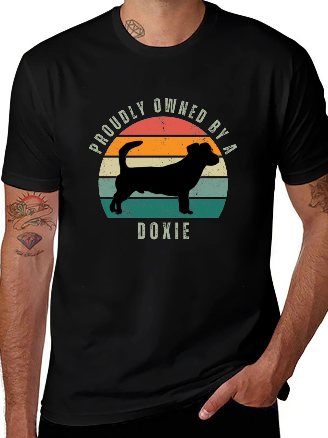 Proudly Owned By A Doxie Dog T-Shirt