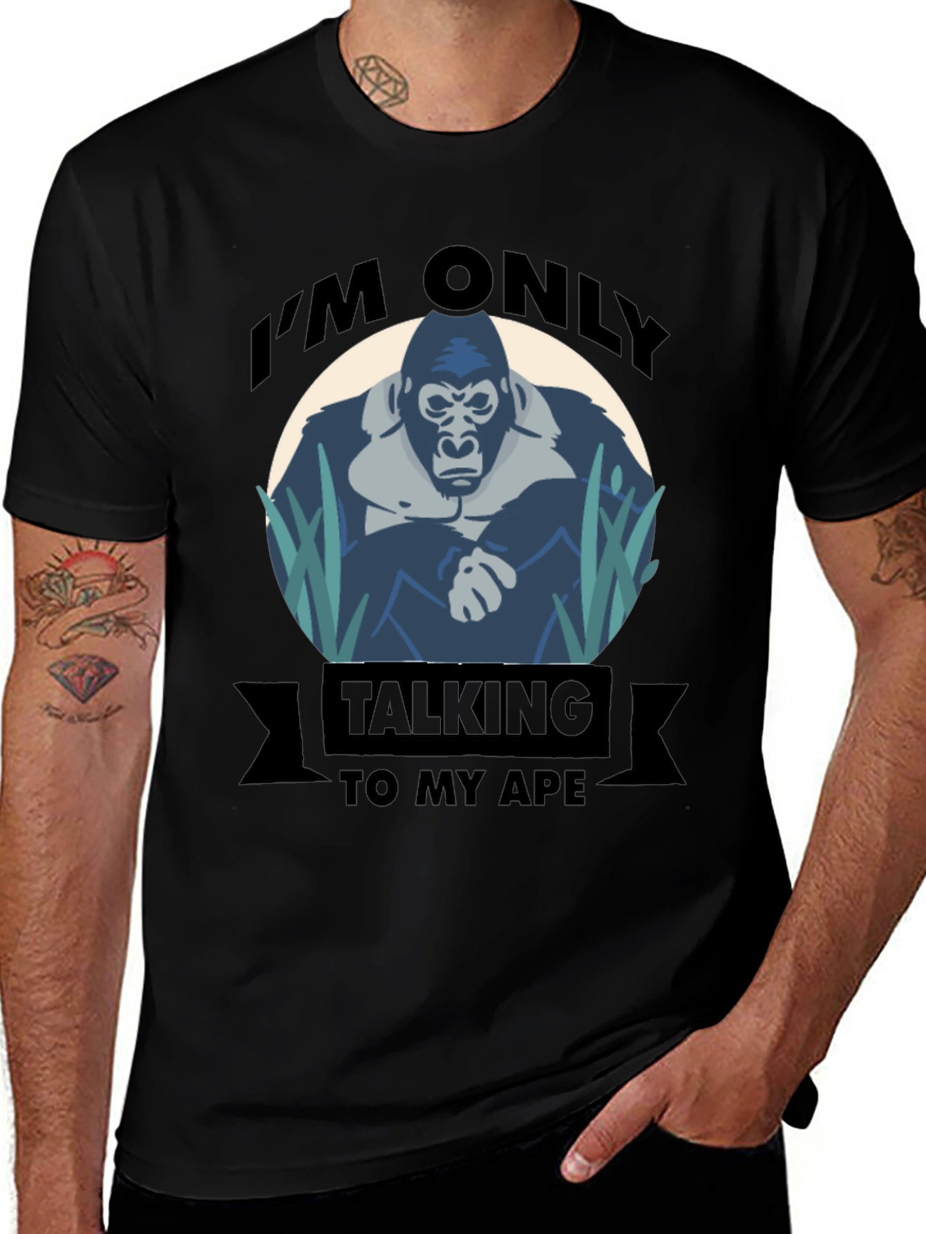 Variant 27 of I'm Only Talking To My Ape T-Shirt