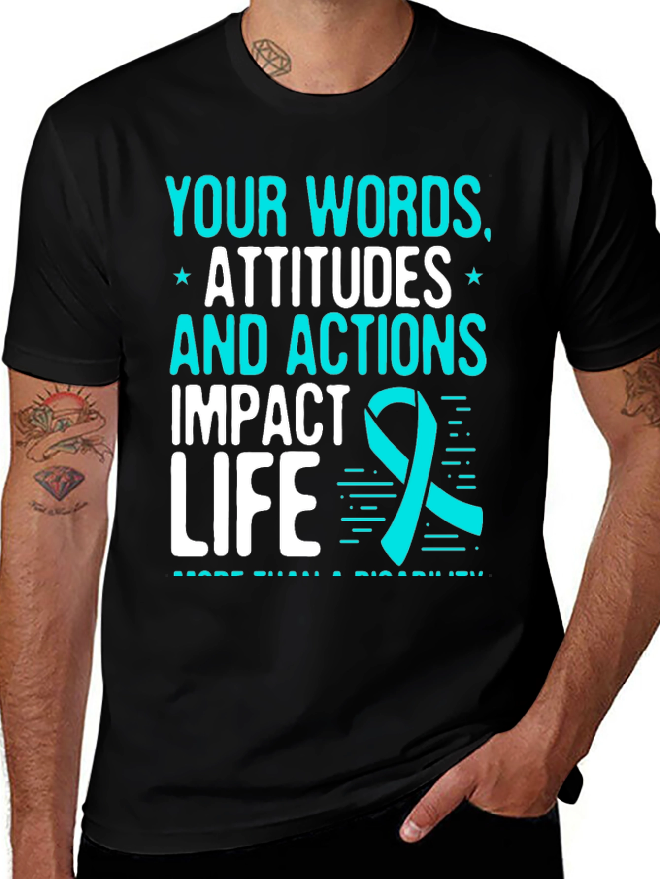 Inspirational Disability Awareness T-Shirt