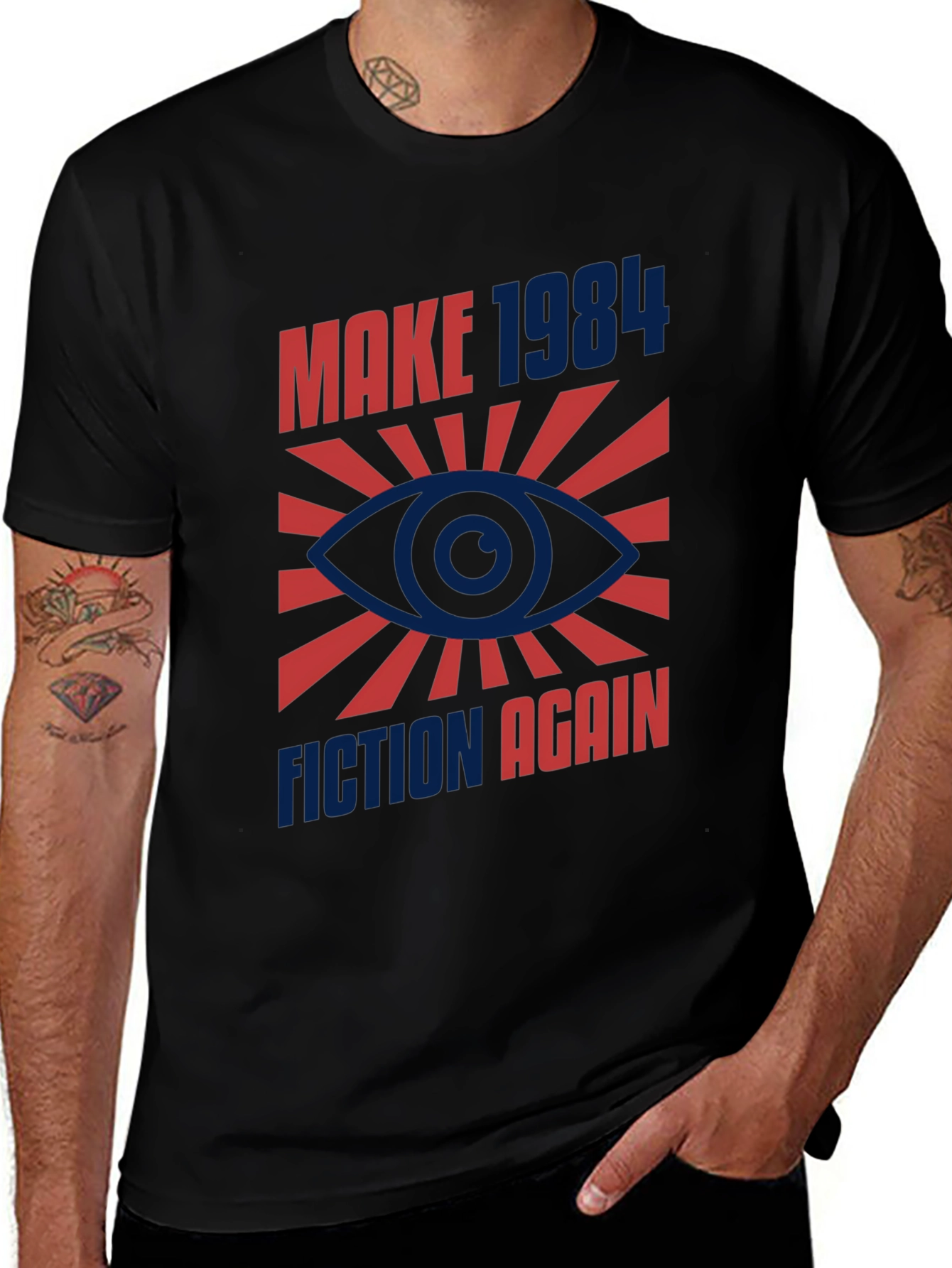 Variant 20 of Make 1984 Fiction Again Graphic Tee
