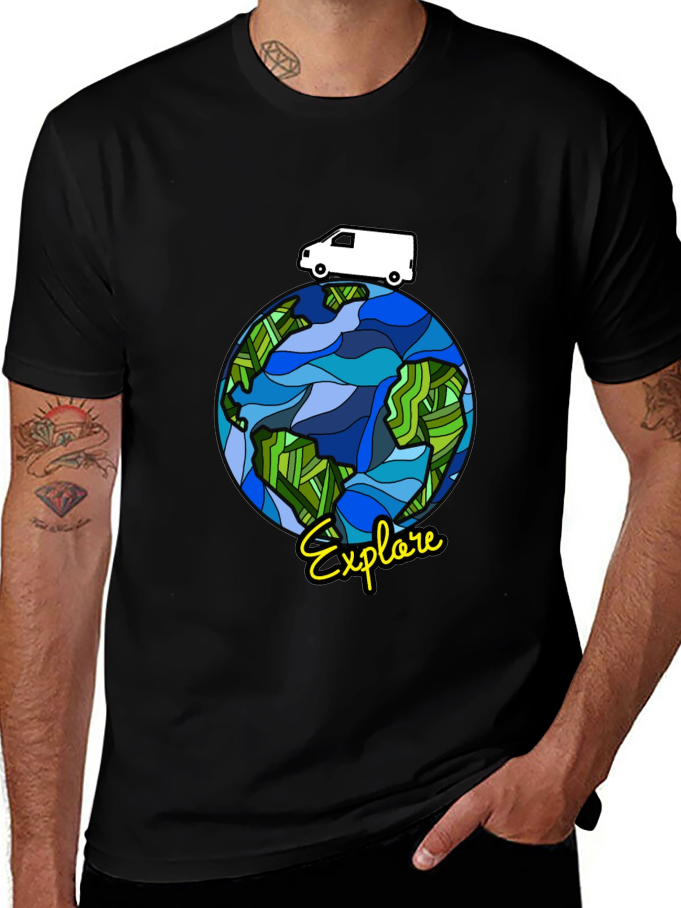 Explore the World Graphic T-Shirt