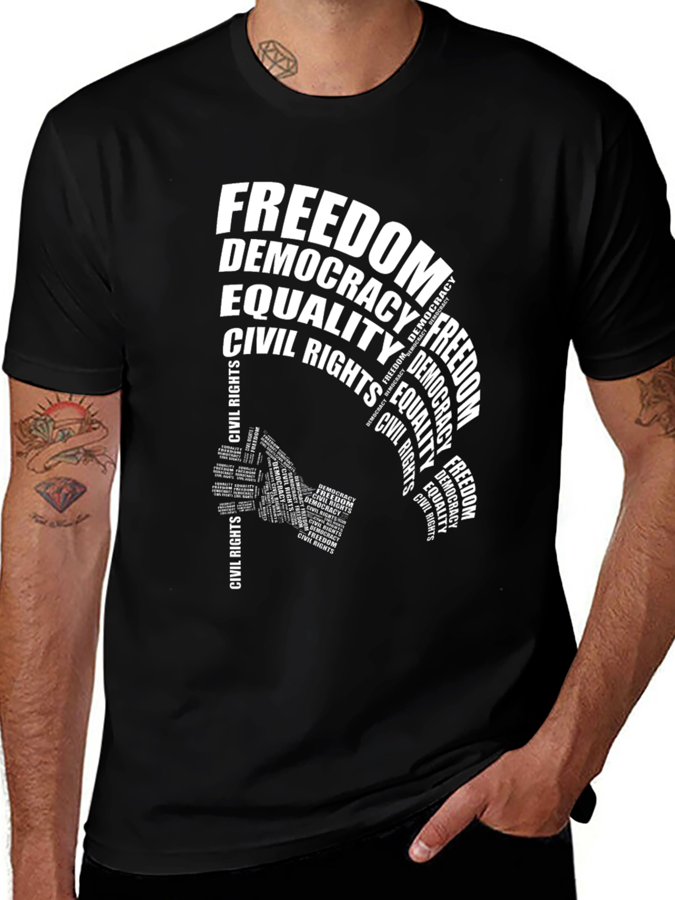 Freedom Democracy Equality T-Shirt