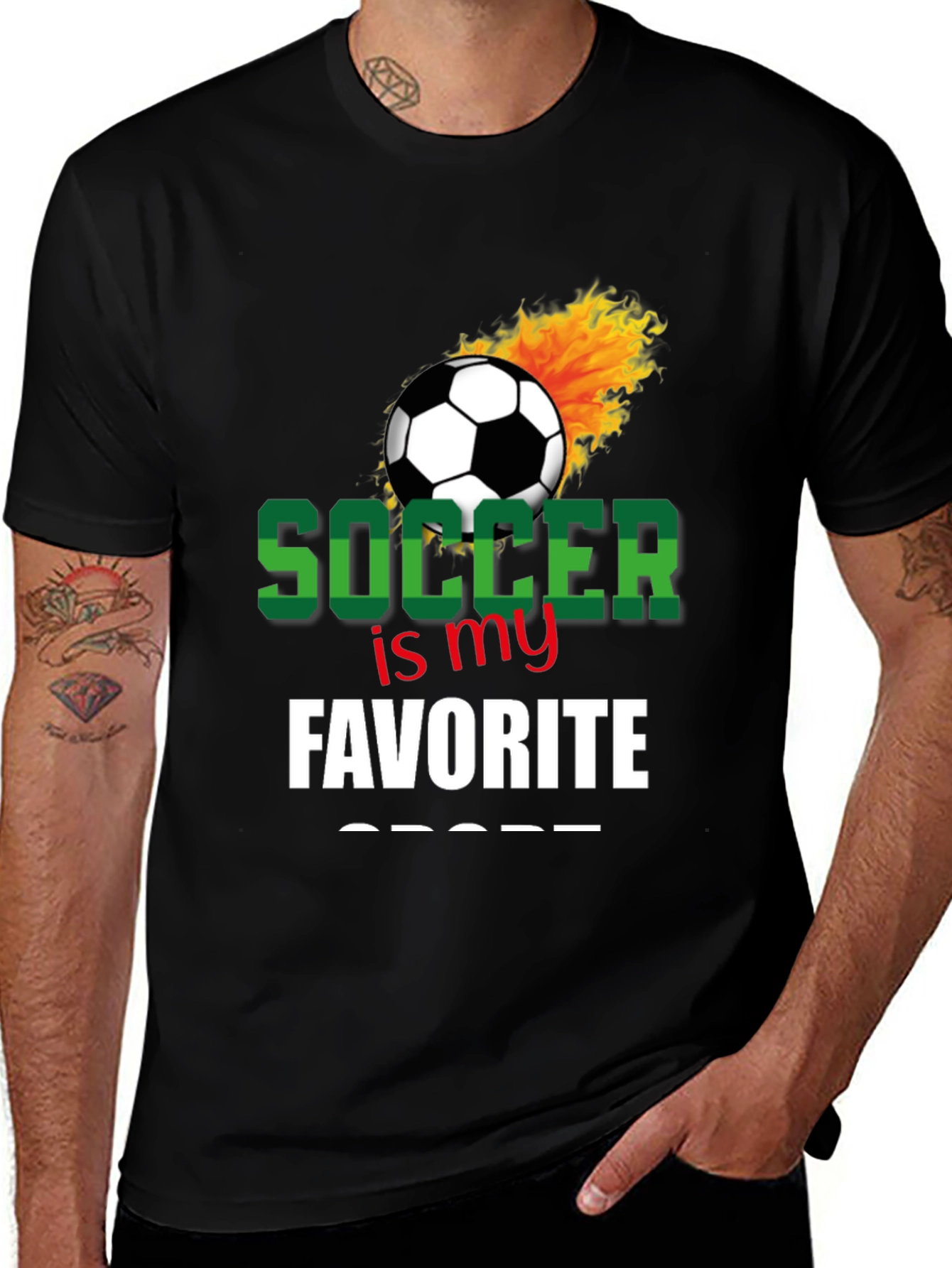 Soccer is My Favorite Sport T-Shirt