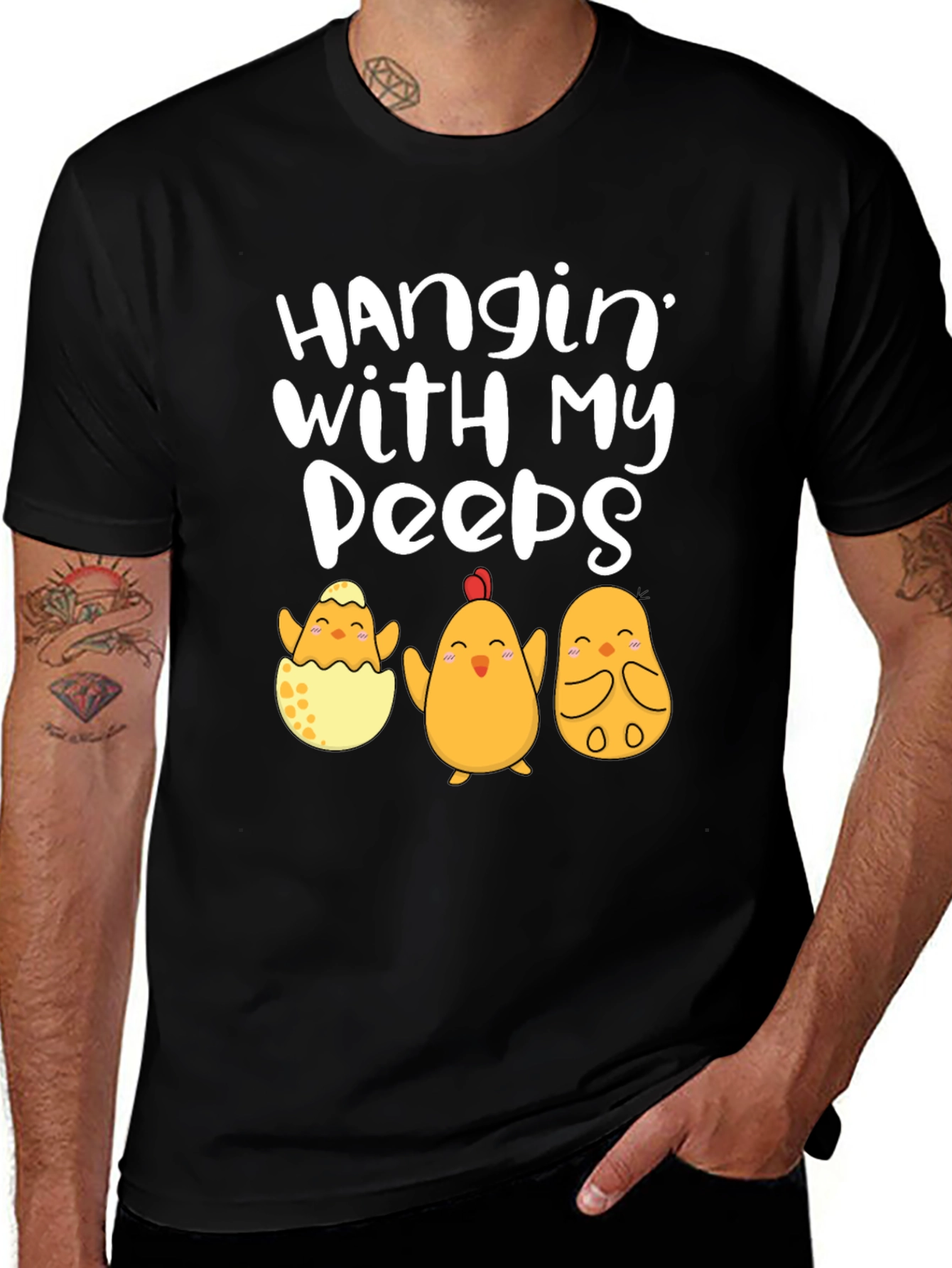 Hanging With My Peeps Easter T-Shirt