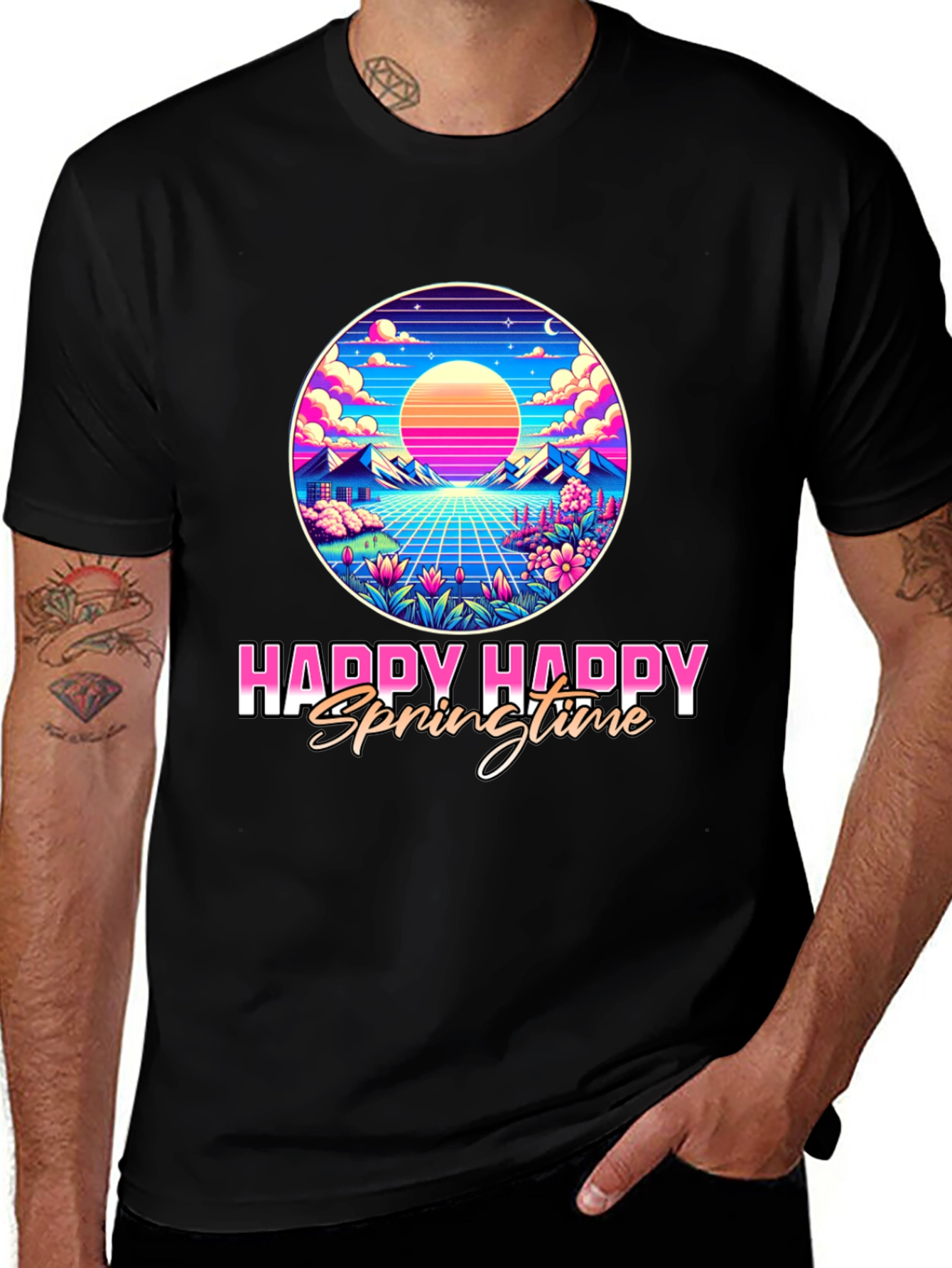 Variant 16 of Happy Springtime Graphic Tee