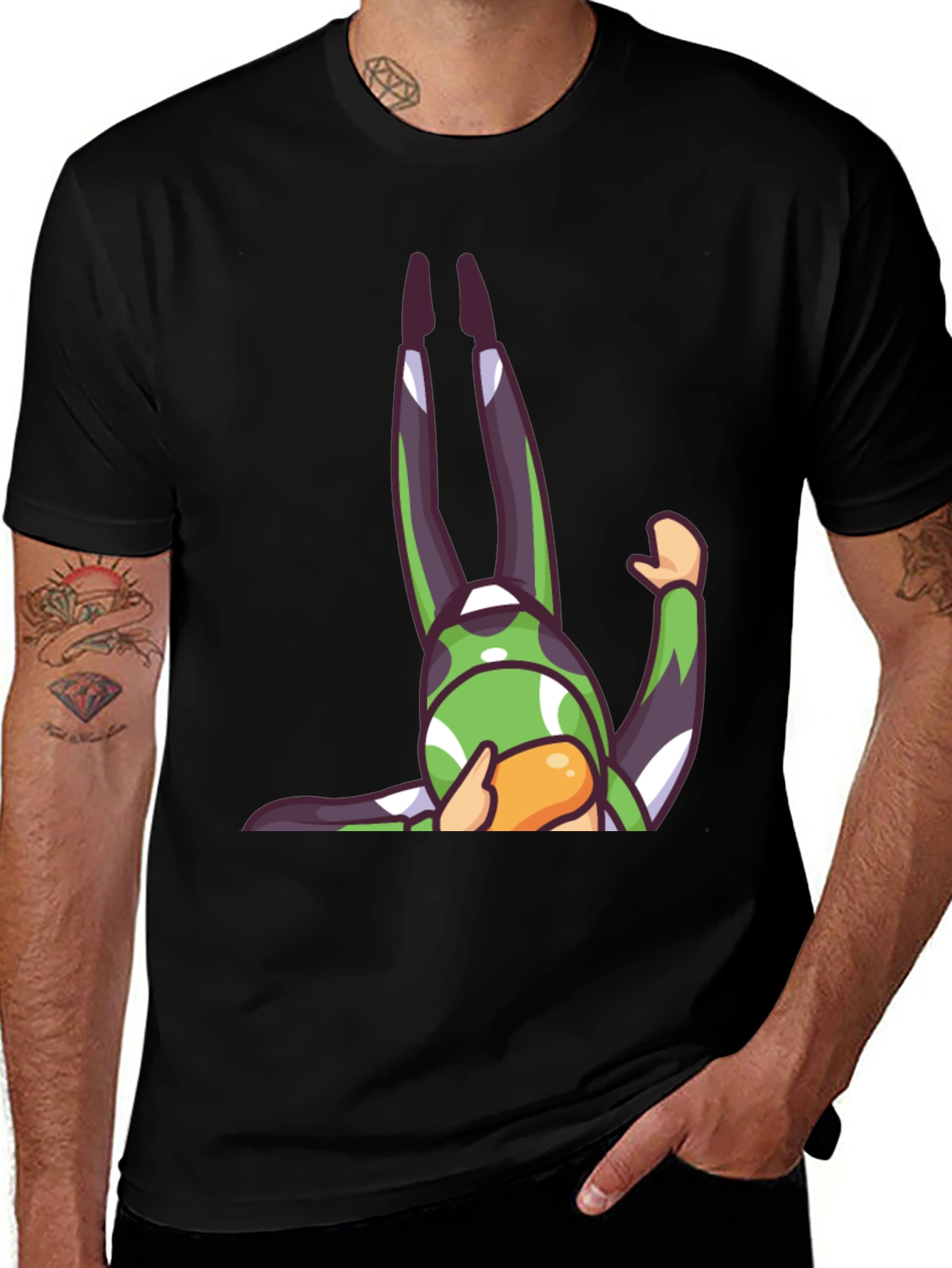 Variant 22 of Cartoon Gamer Graphic T-Shirt
