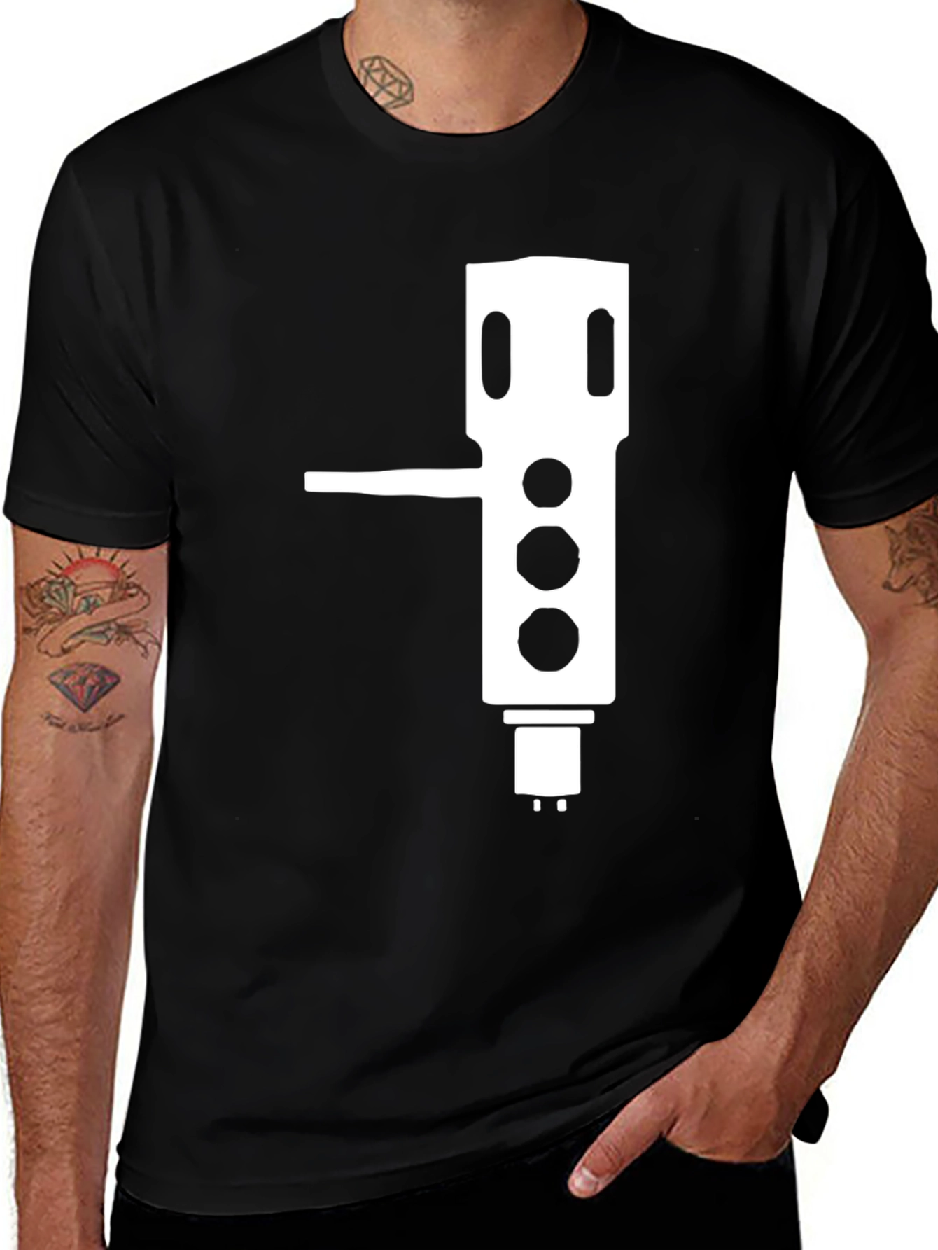 Variant 9 of Turntable Cartridge T-Shirt - Music Lover Tee