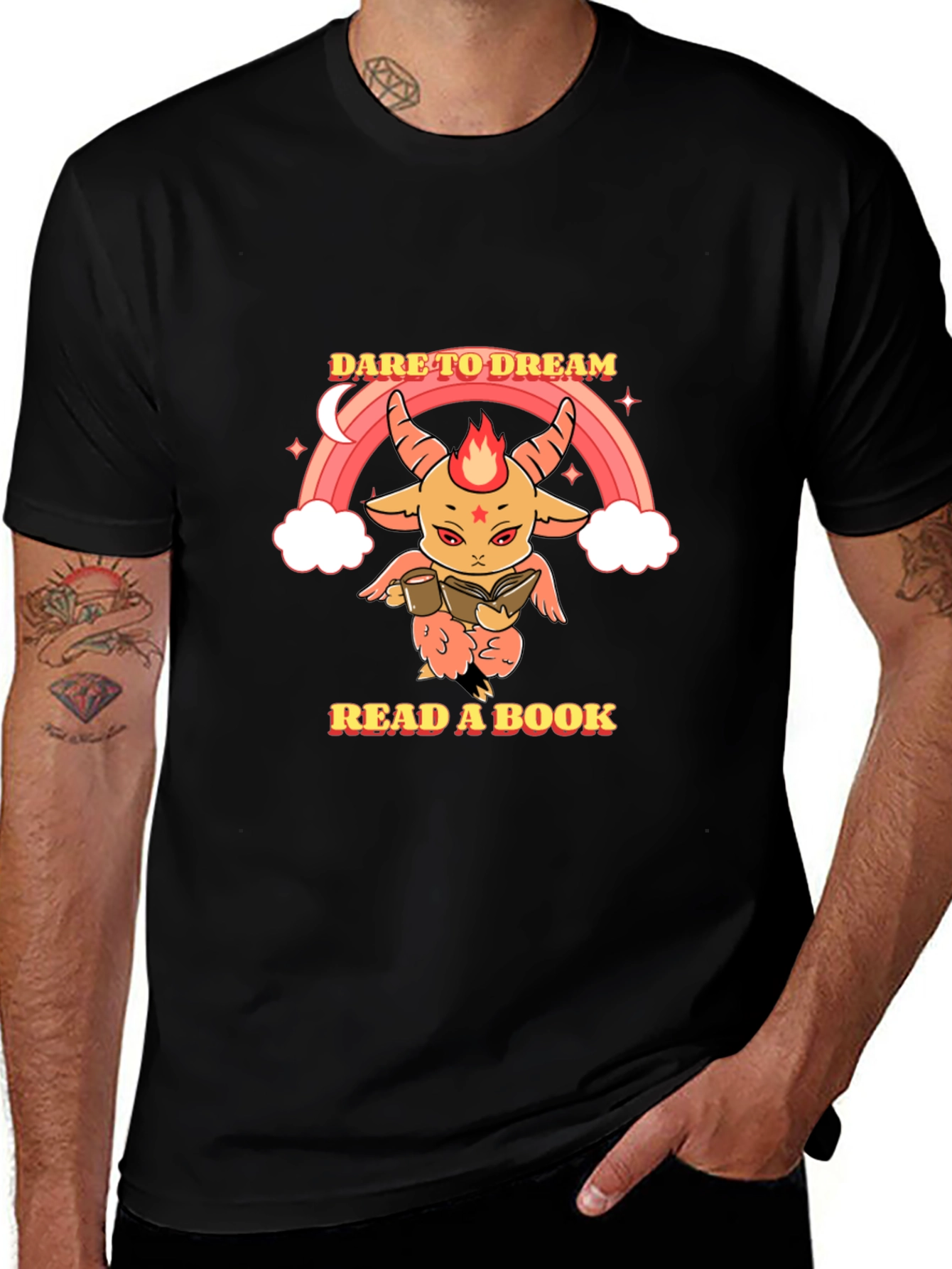 Variant 30 of Dare to Dream T-Shirt: Read a Book