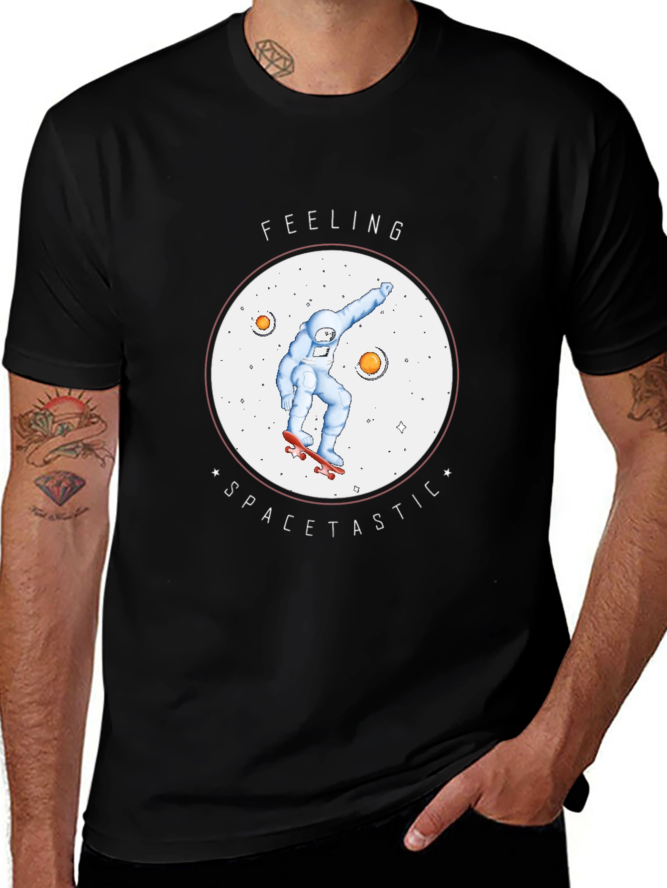 Variant 13 of Space Skater Graphic T-Shirt