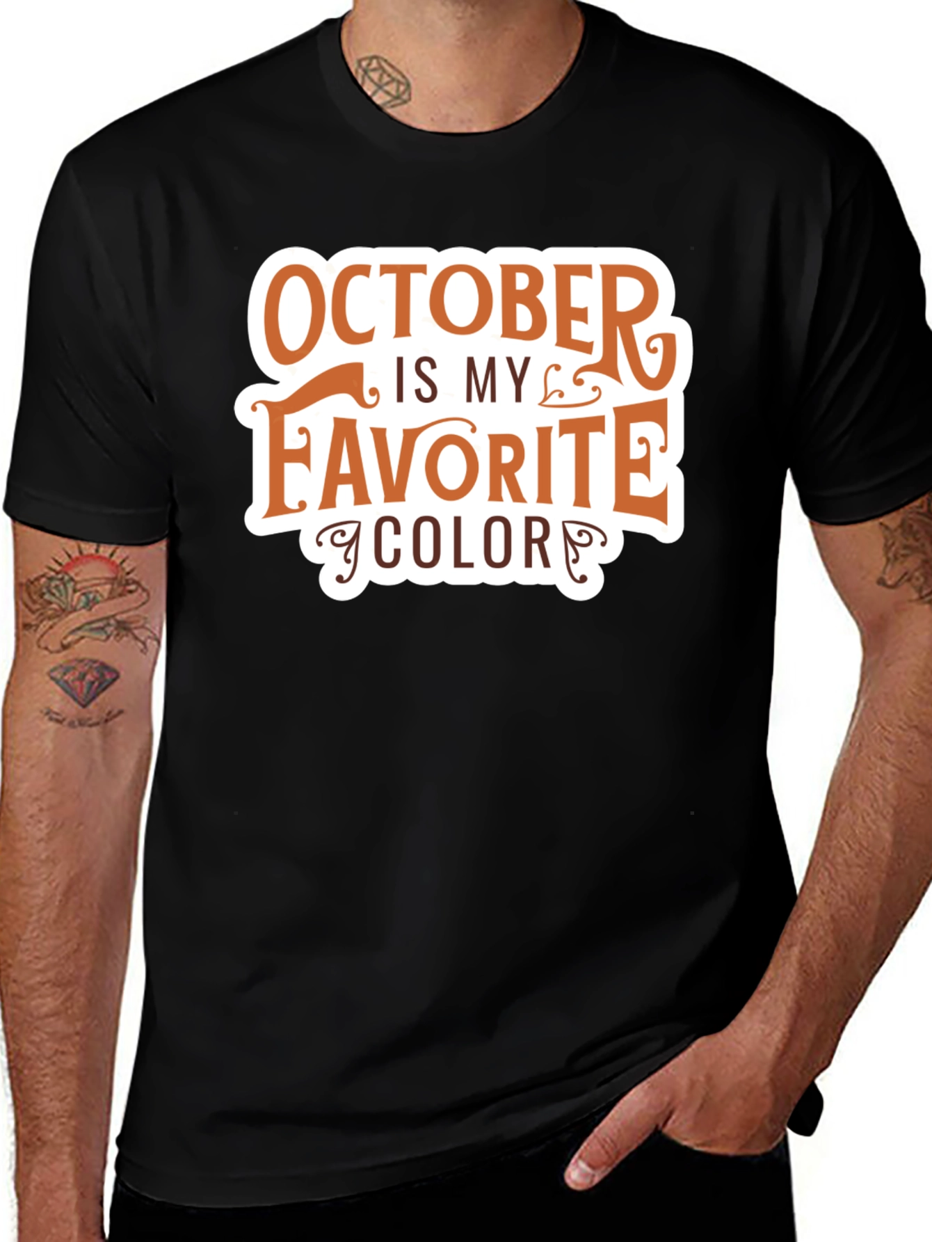 October is My Favorite Color T-Shirt