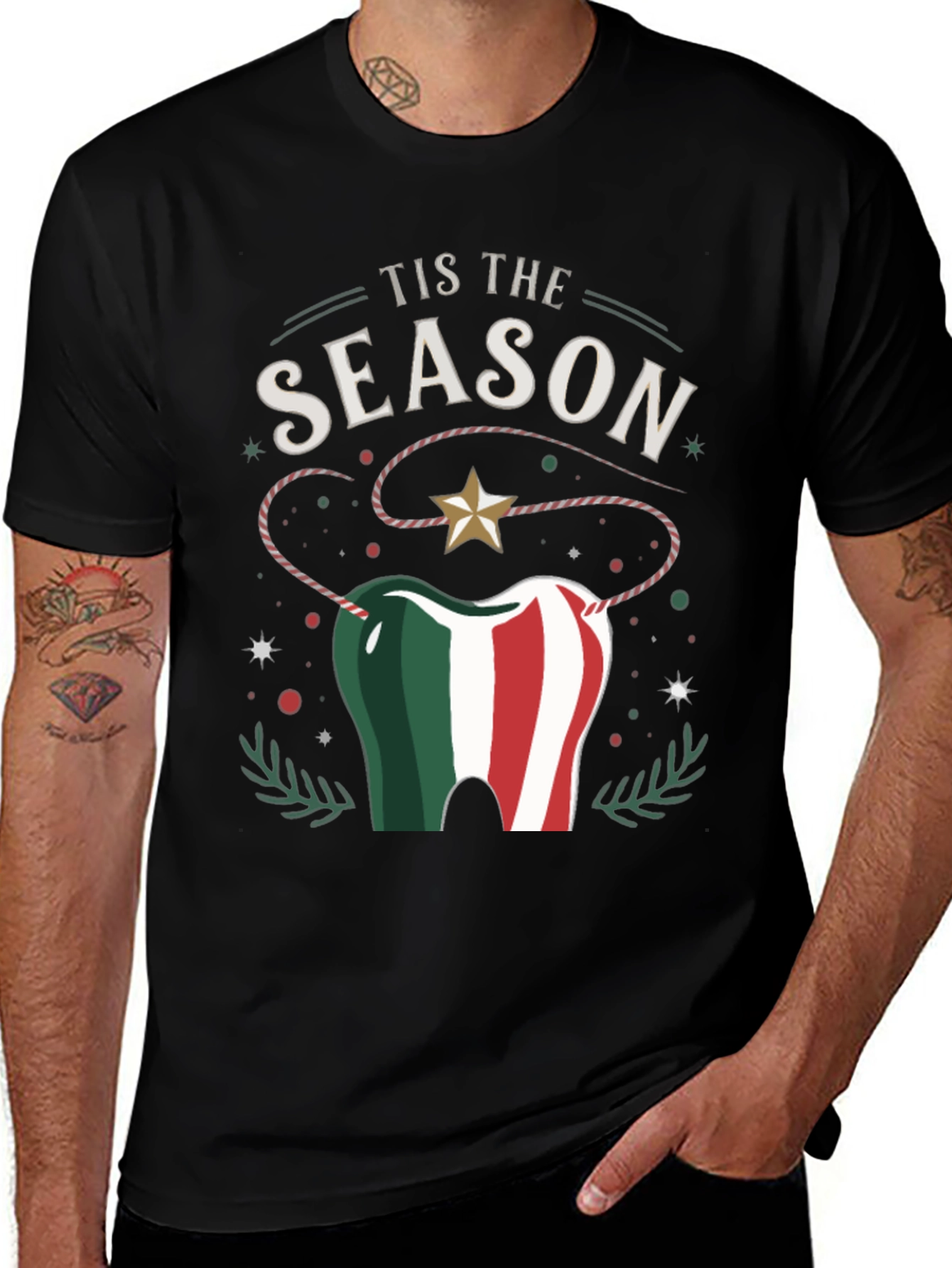 Tis The Season Dental Christmas T-Shirt