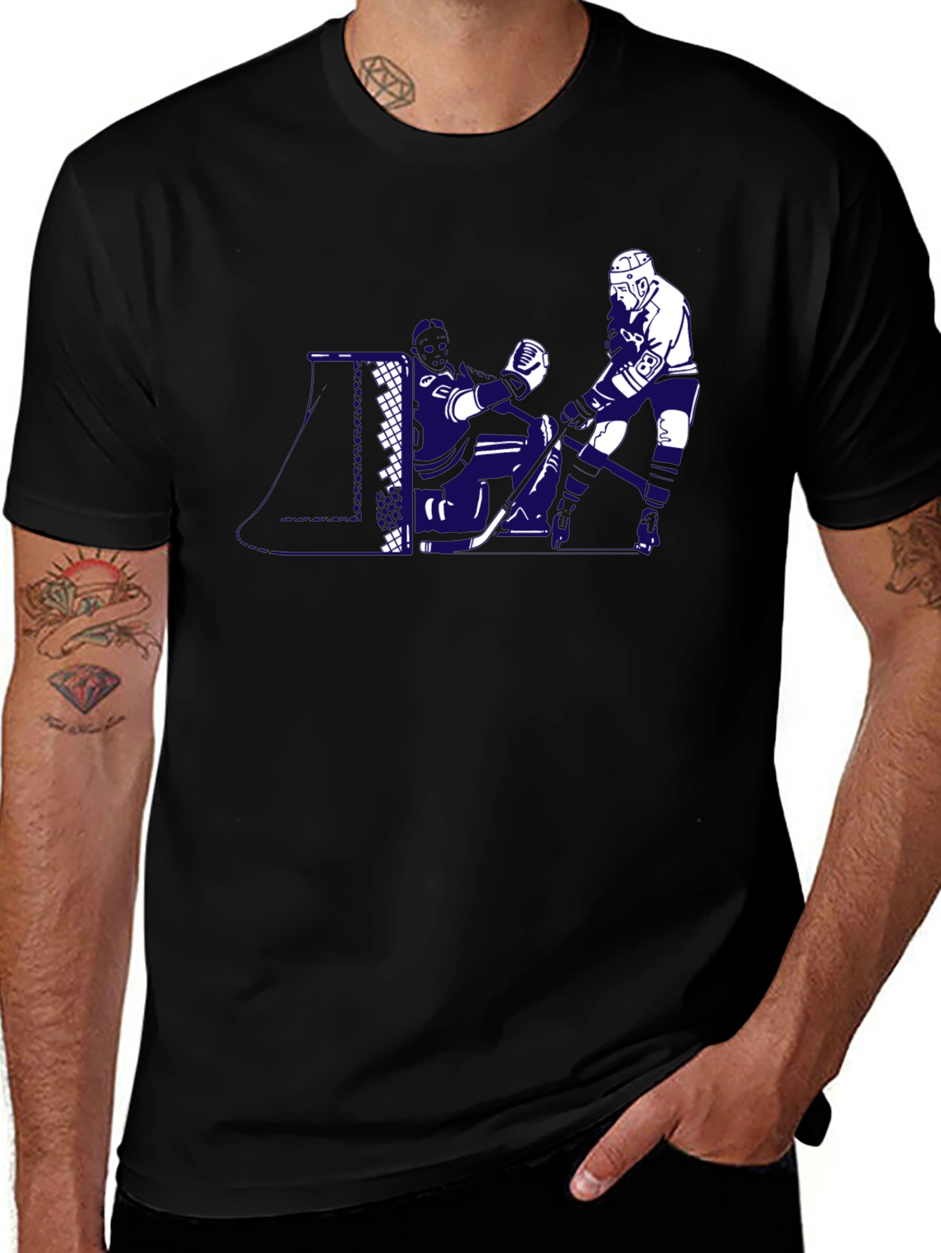 Variant 16 of Hockey Goalie Graphic Tee