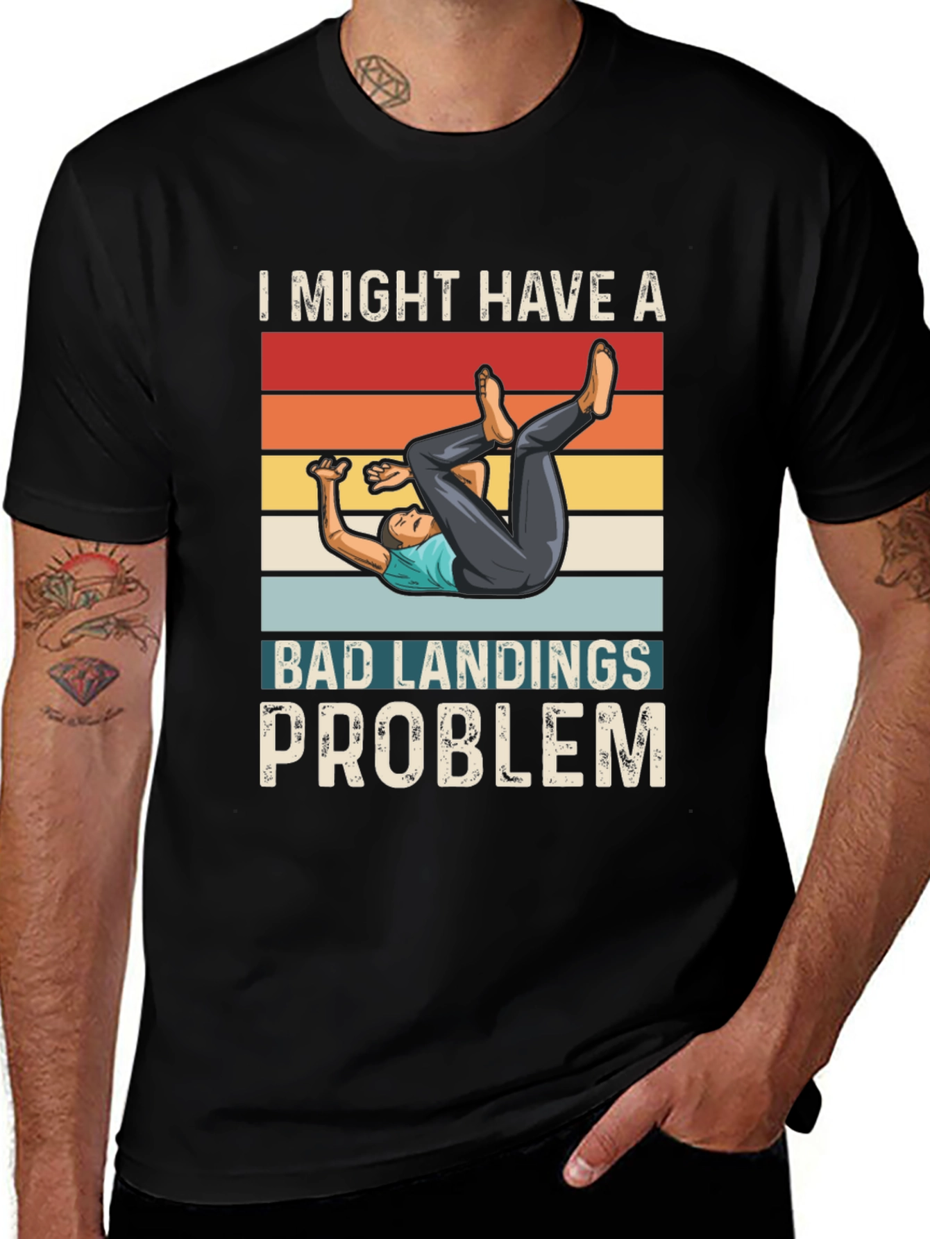 Variant 24 of Bad Landings Problem Graphic T-Shirt