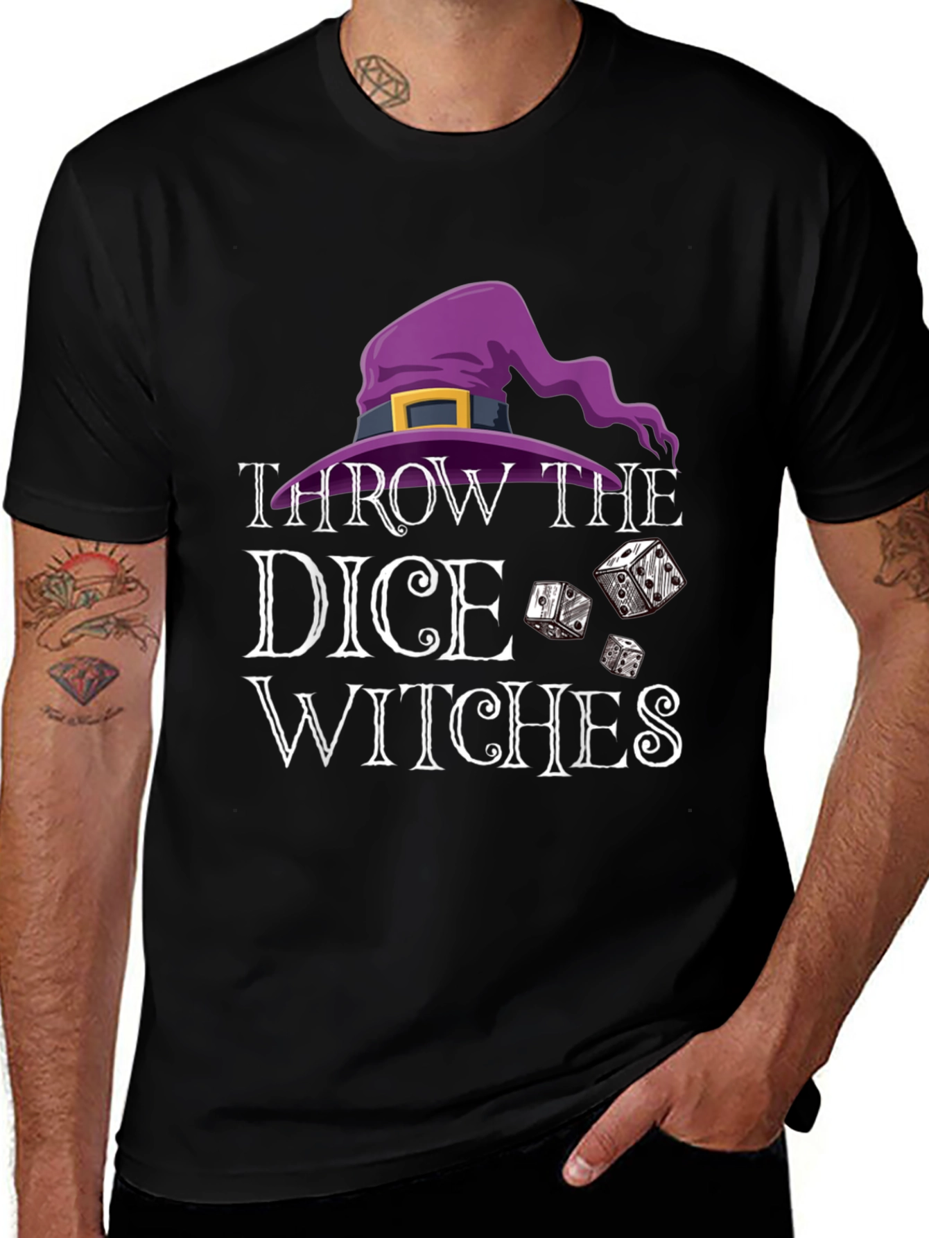 Throw The Dice Witches T-Shirt