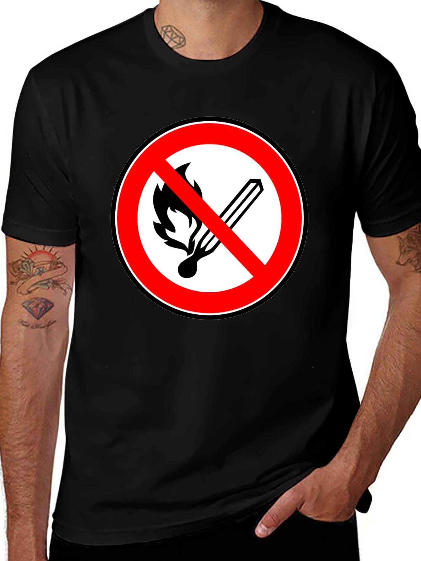 No Open Flames T-Shirt