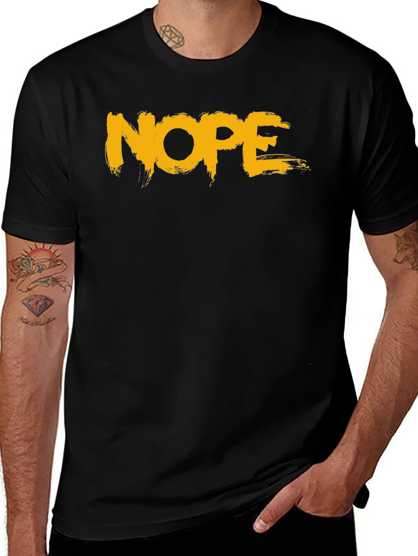 Variant 18 of Nope Graphic Tee - Funny Sarcastic Humor T-Shirt