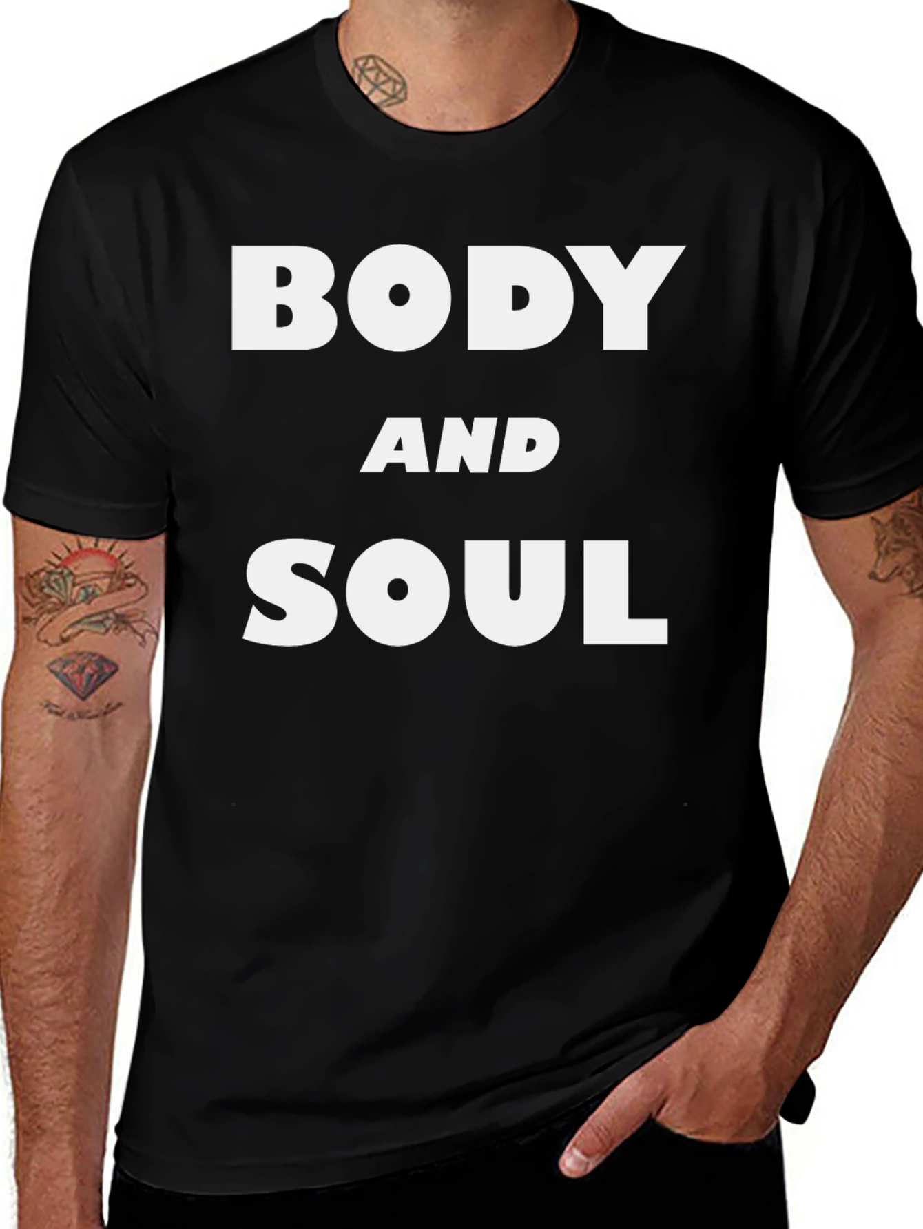 Variant 16 of Body and Soul Black T-Shirt