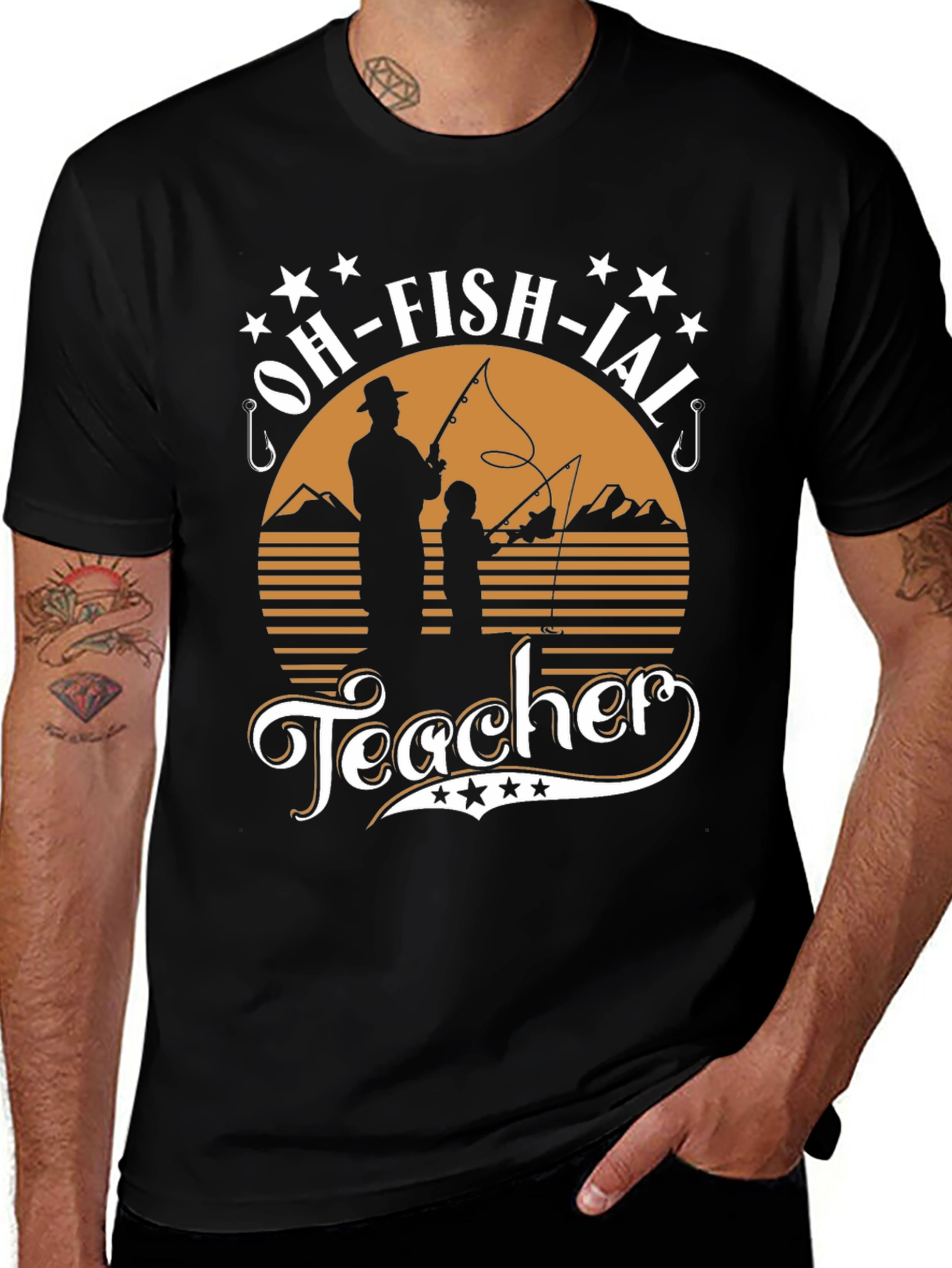Variant 10 of Oh-Fish-Ial Teacher T-Shirt