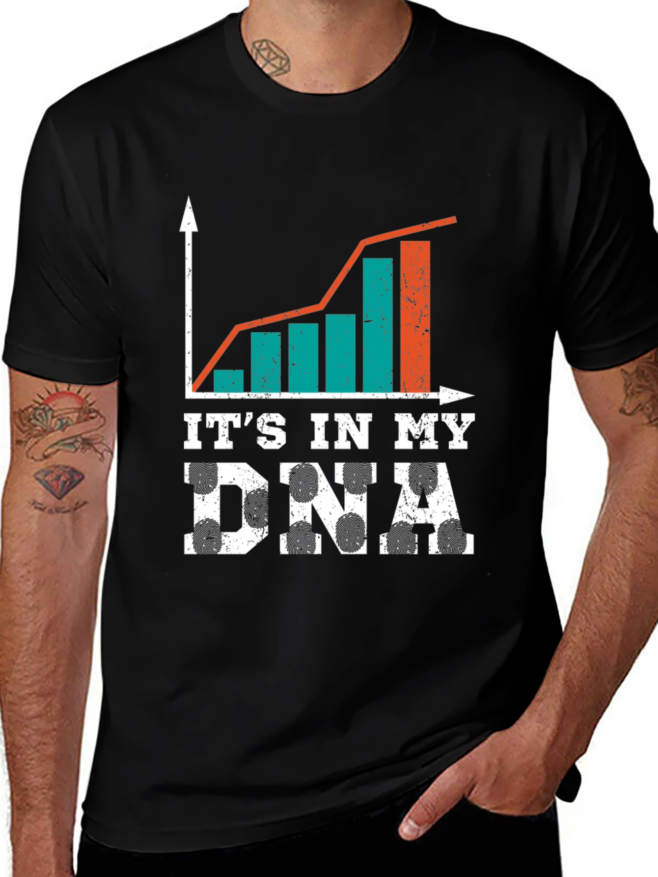 Data Science DNA T-Shirt - Analytics Nerd Tee