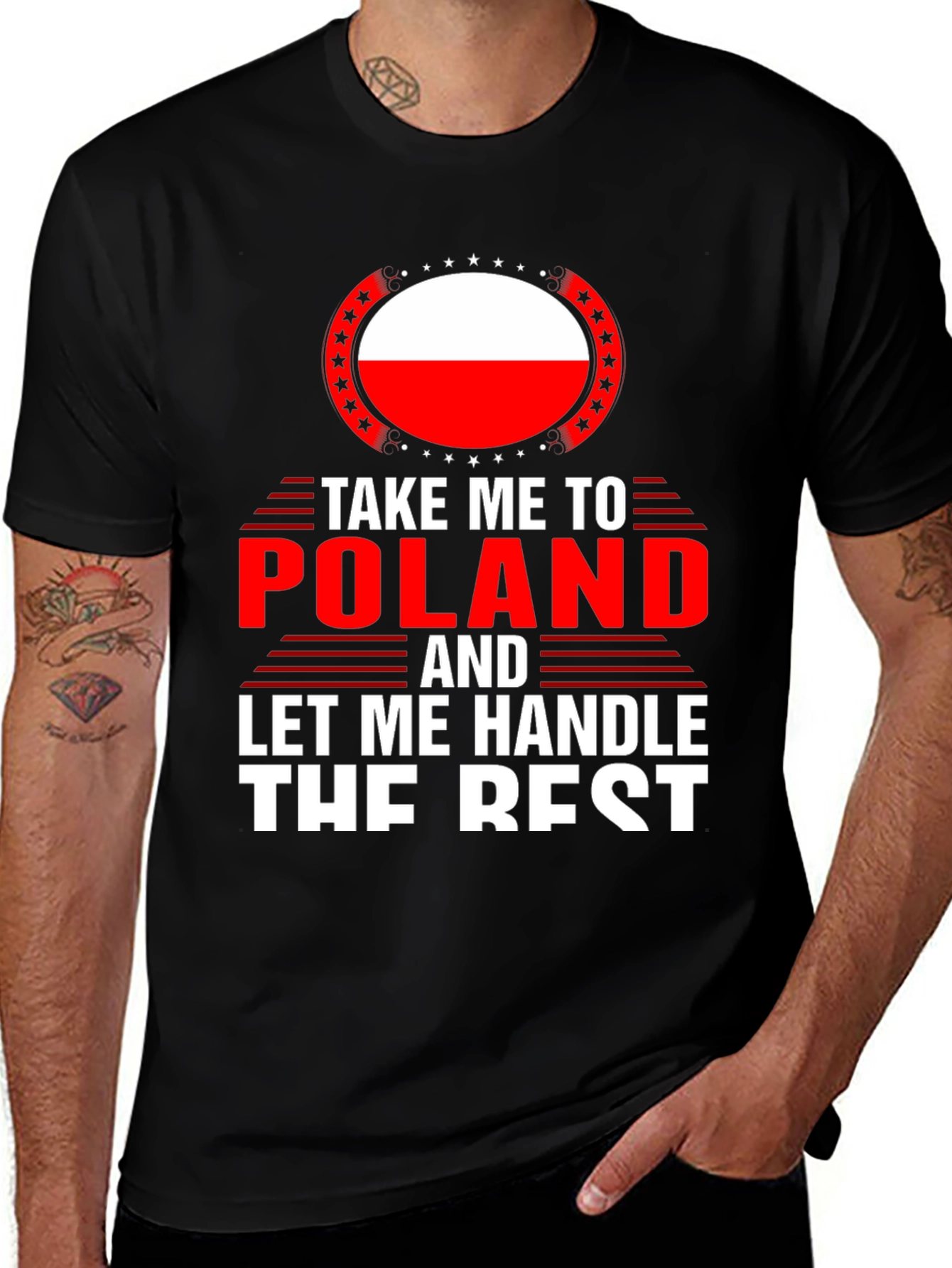 Take Me To Poland T-Shirt, Polish Pride Tee