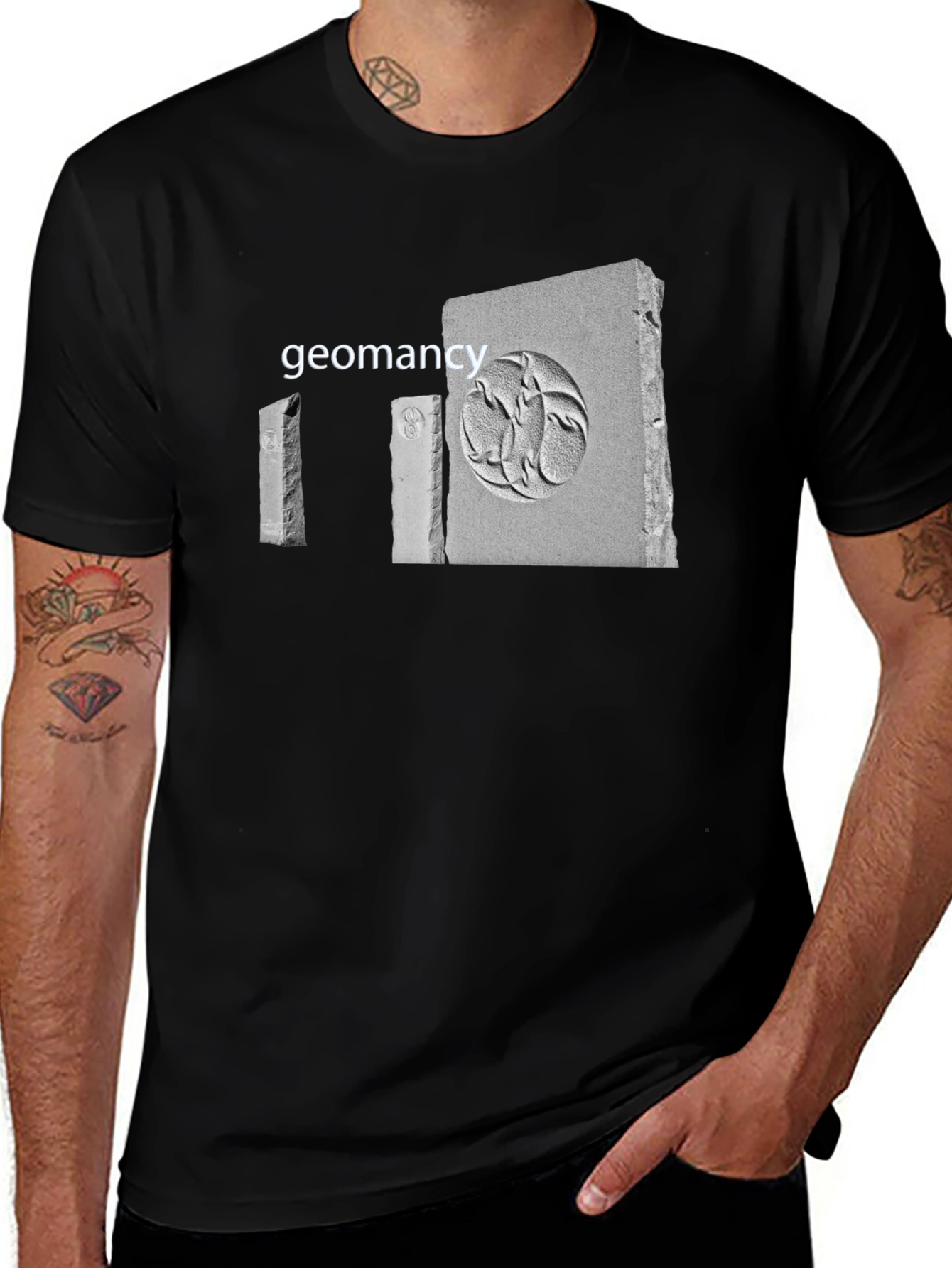 Variant 15 of Geomancy Print Graphic T-Shirt