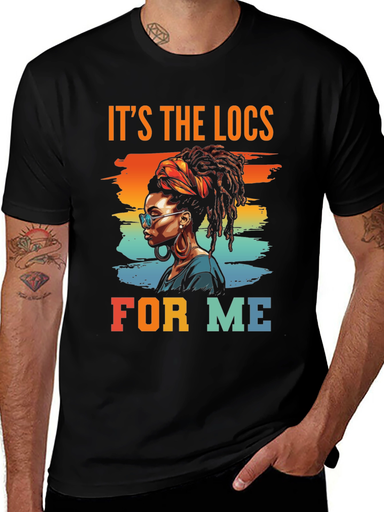 It's The Locs For Me Graphic Tee