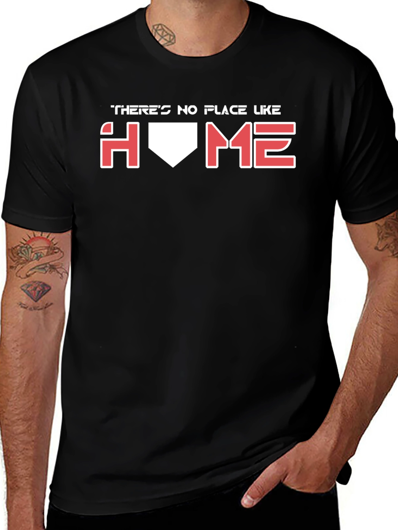 Variant 11 of Home Run Baseball Graphic Tee