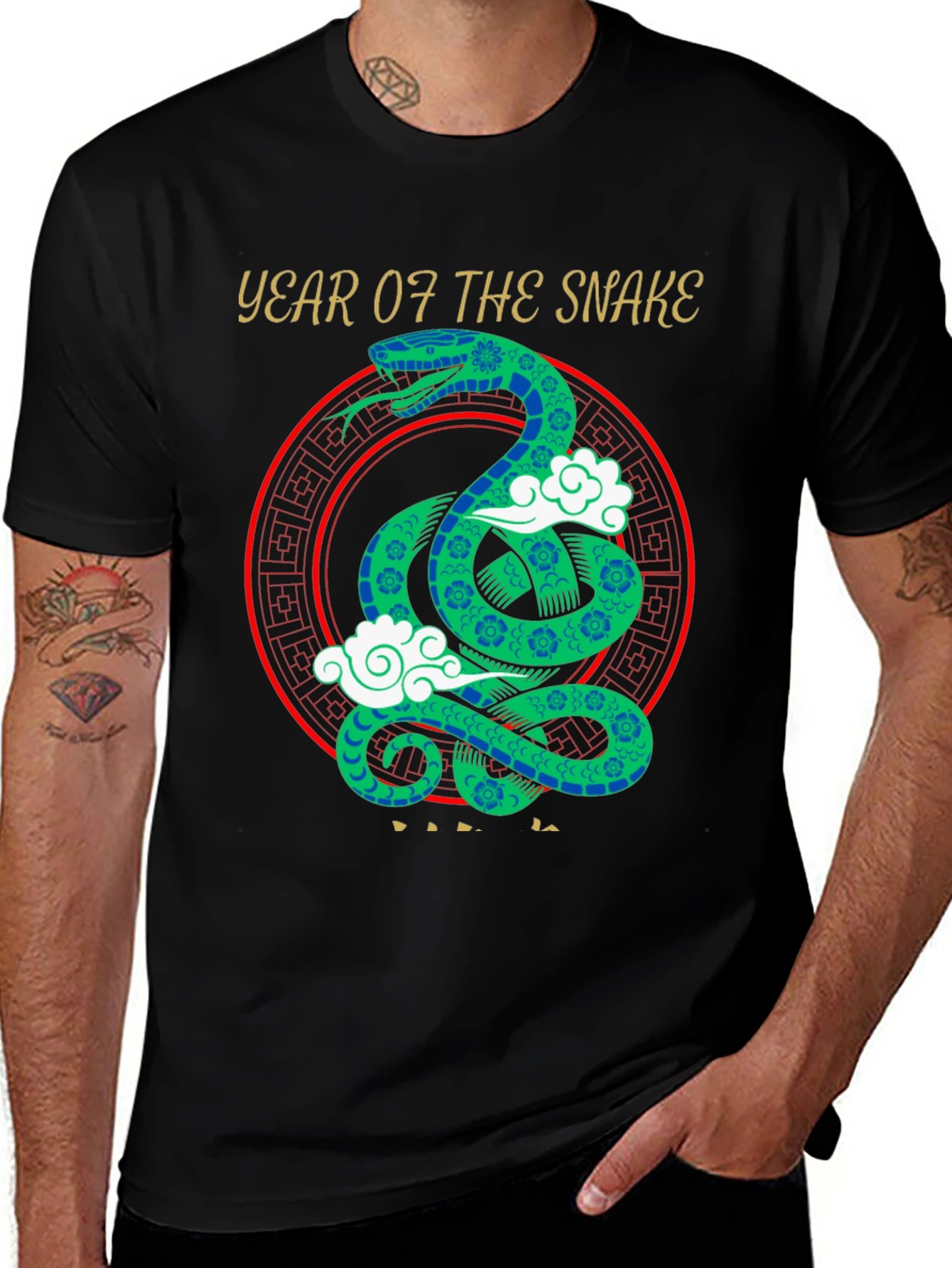 Year of the Snake Graphic T-Shirt