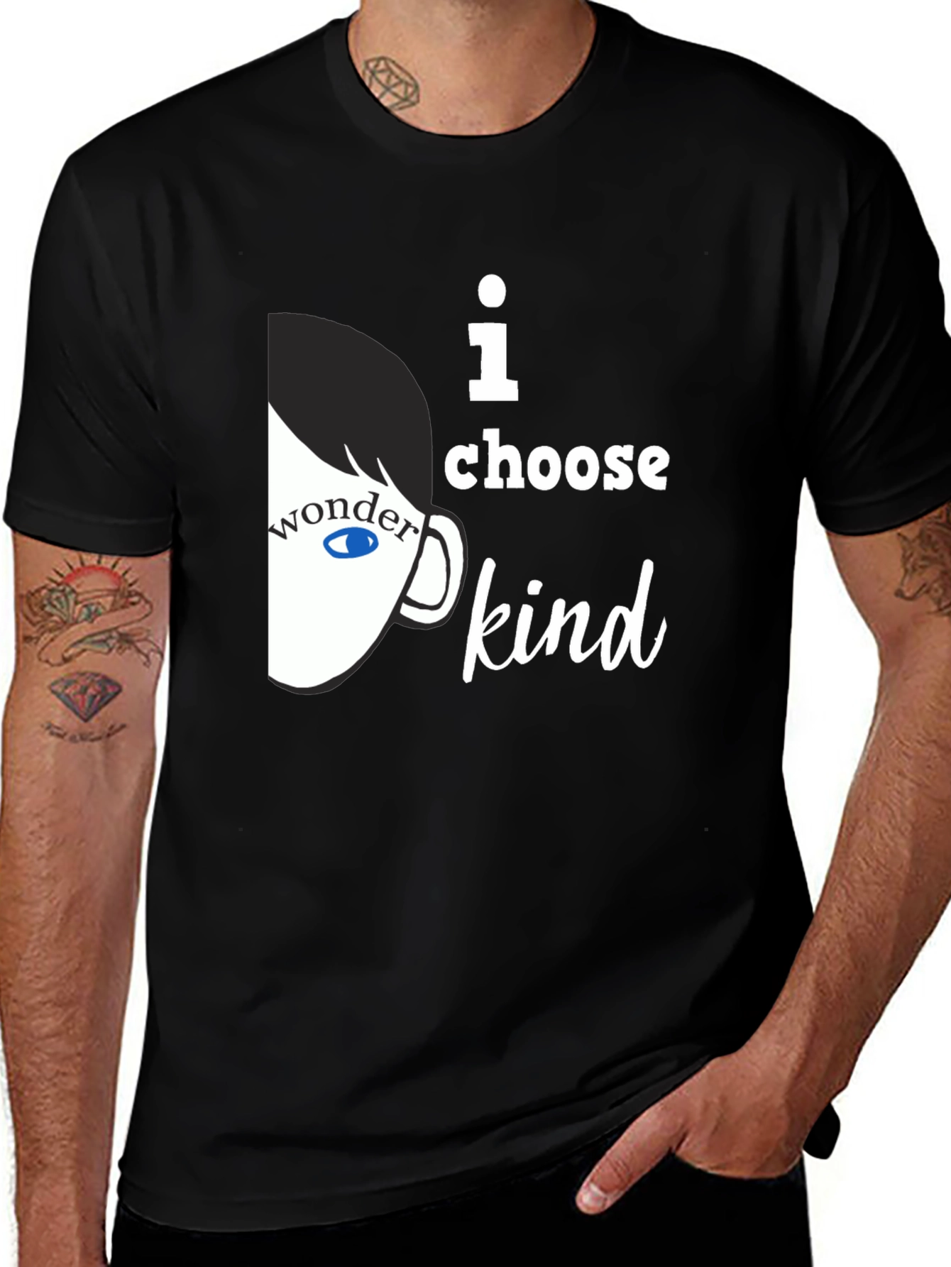 Variant 24 of I Choose Kind T-Shirt - Wonder Inspired Design