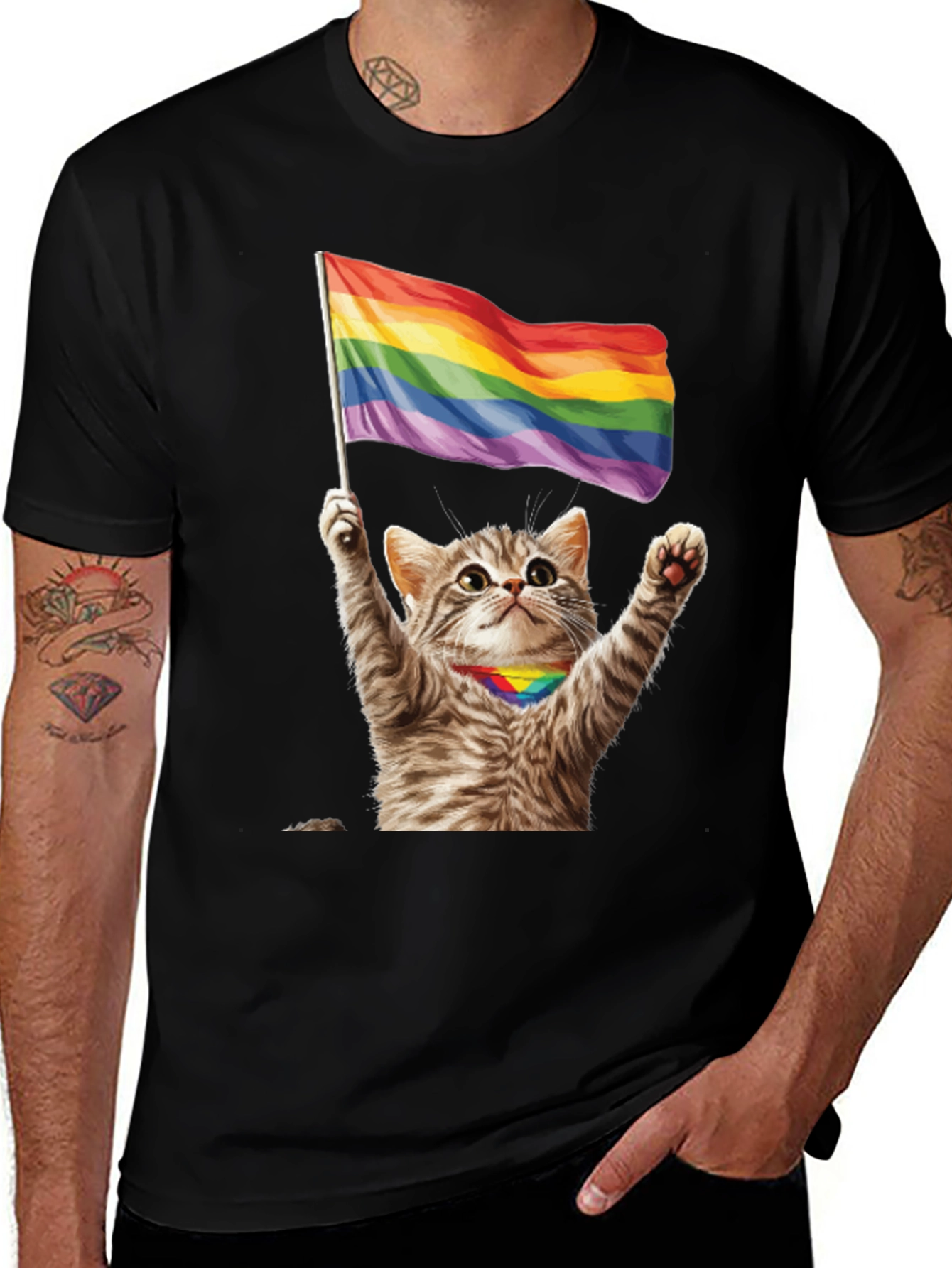 Variant 11 of Cat Pride T-Shirt