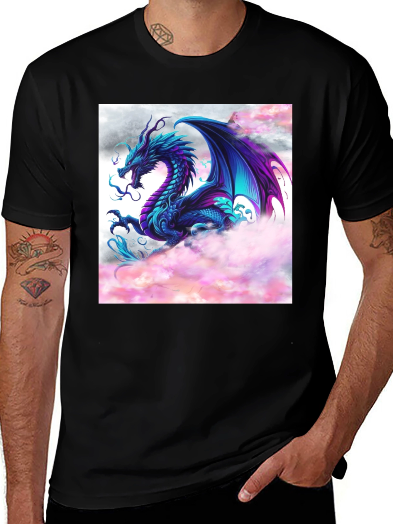 Variant 12 of Mystic Dragon Graphic T-Shirt