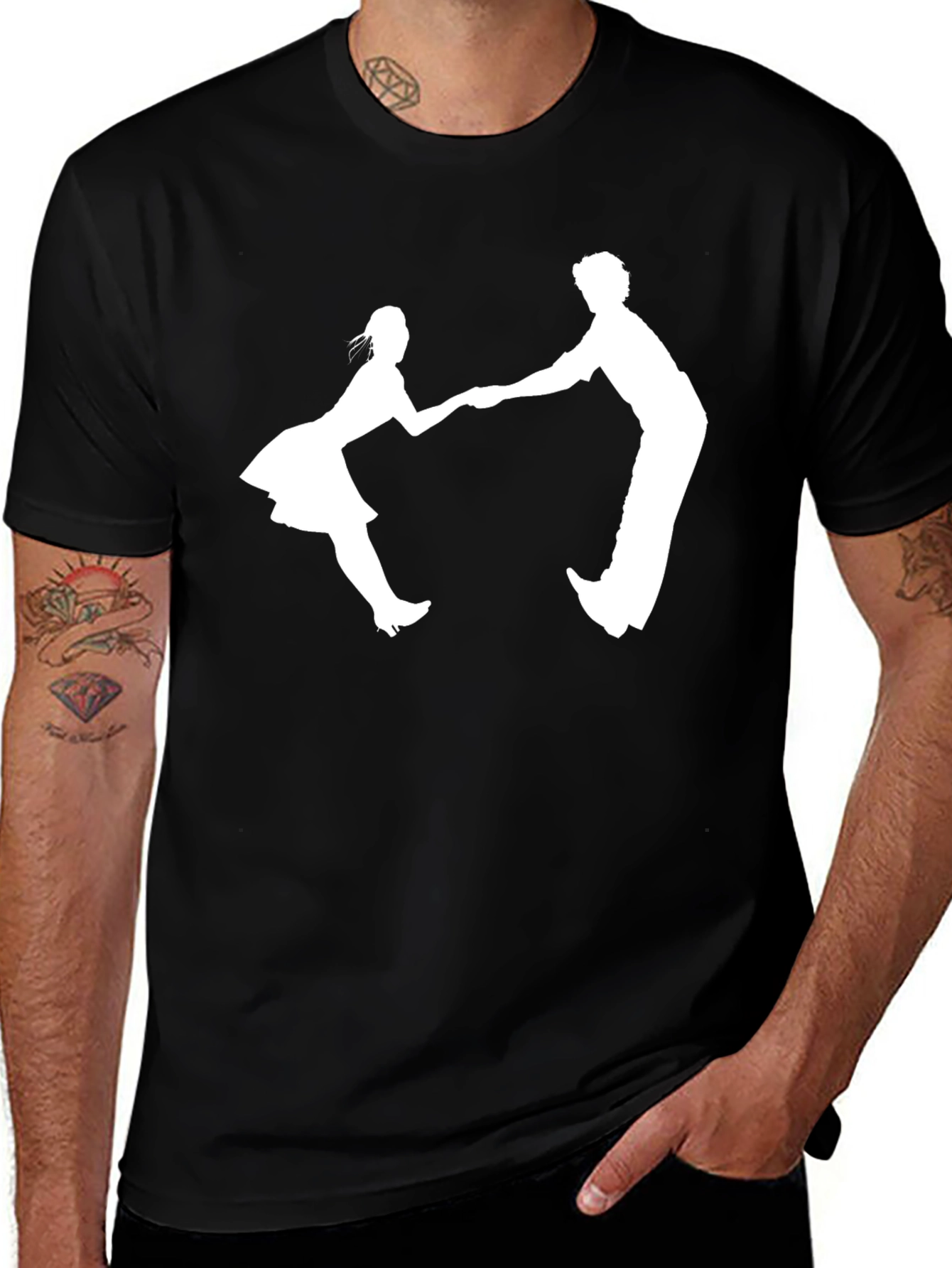 Variant 16 of Swing Dance T-Shirt: Classic Silhouette