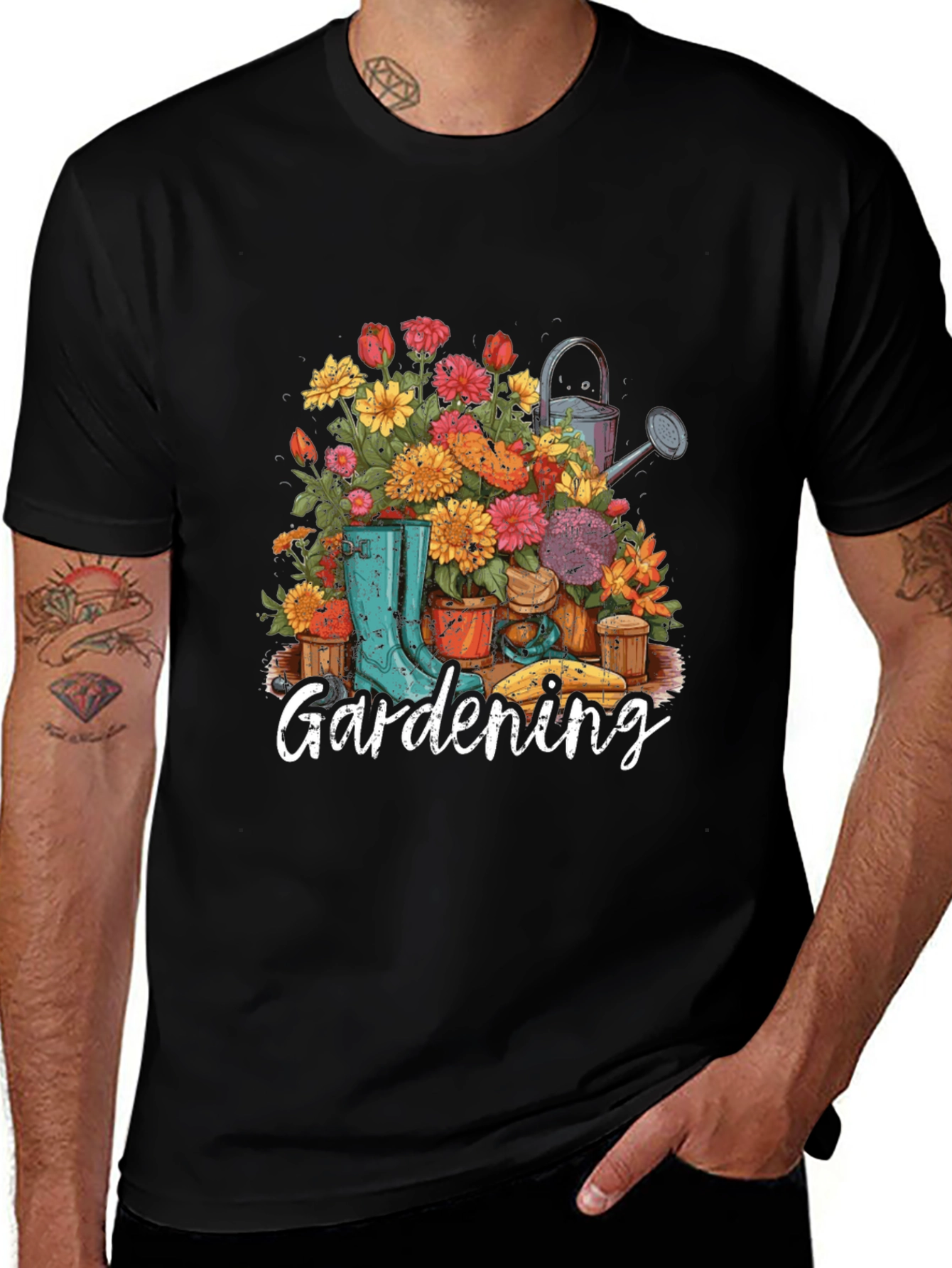 Variant 23 of Gardening Themed Graphic Tee