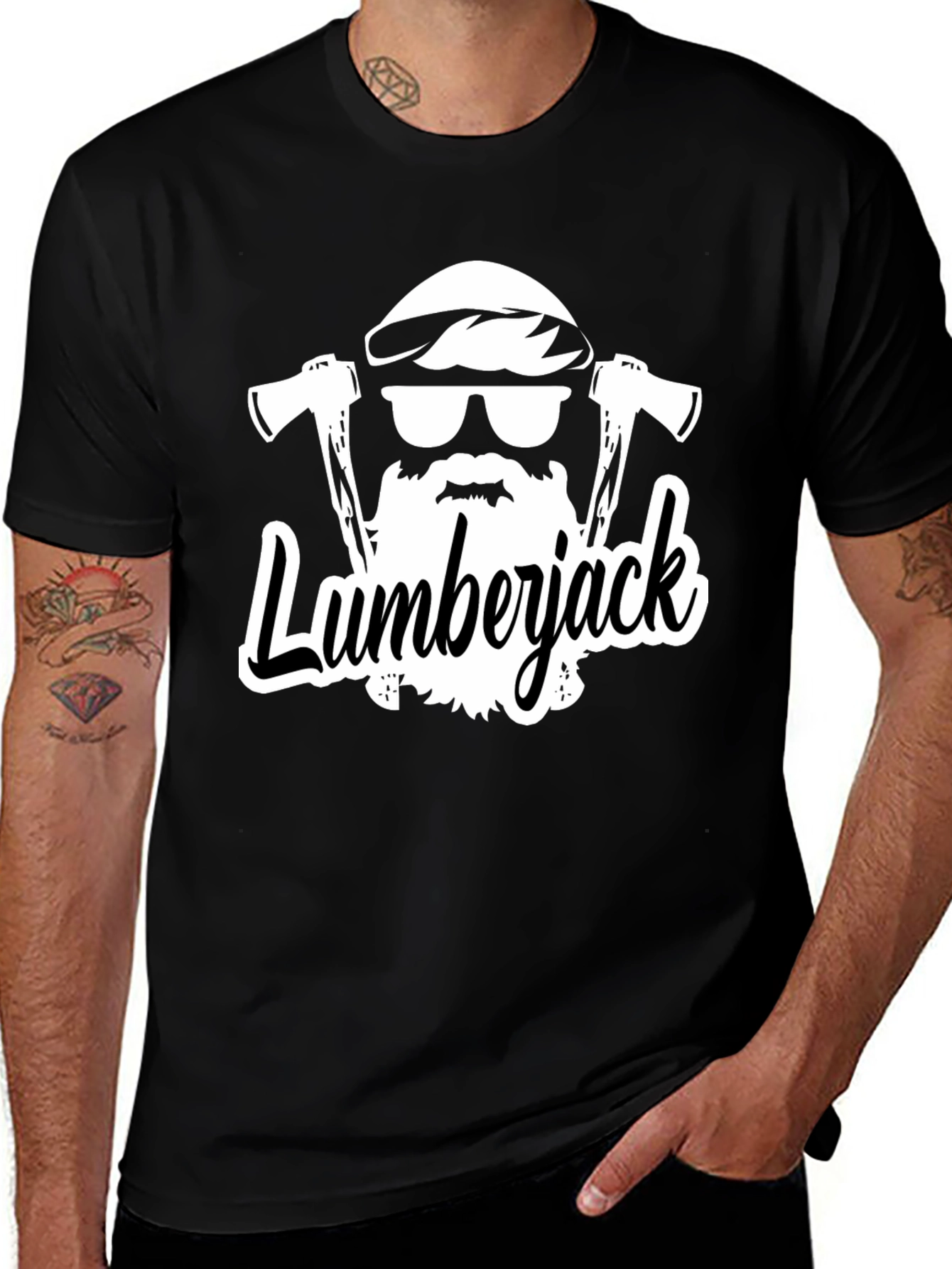 Variant 9 of Lumberjack T-Shirt - Cool Graphic Tee