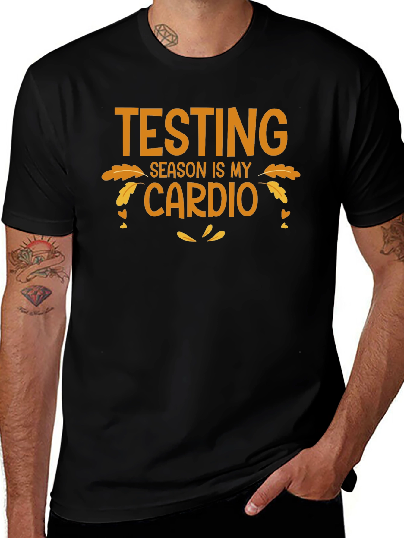 Variant 28 of Testing Season is My Cardio T-Shirt