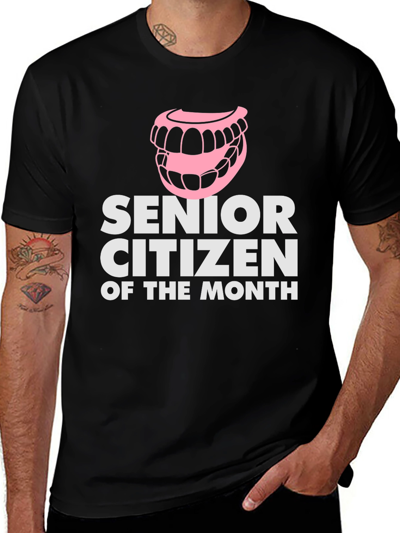 Variant 14 of Senior Citizen of the Month Graphic T-Shirt