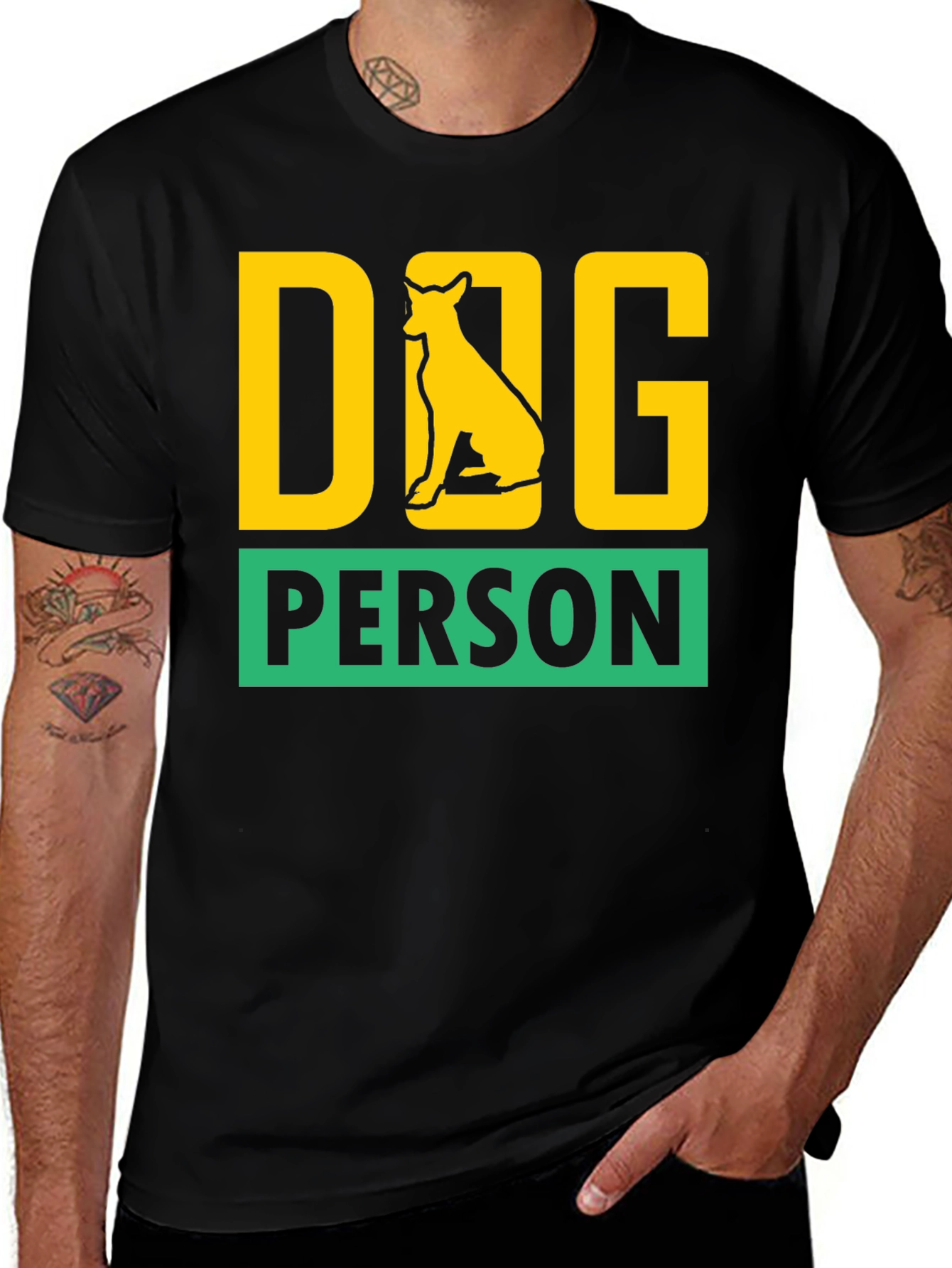 Variant 28 of Dog Person T-Shirt - Novelty Graphic Tee