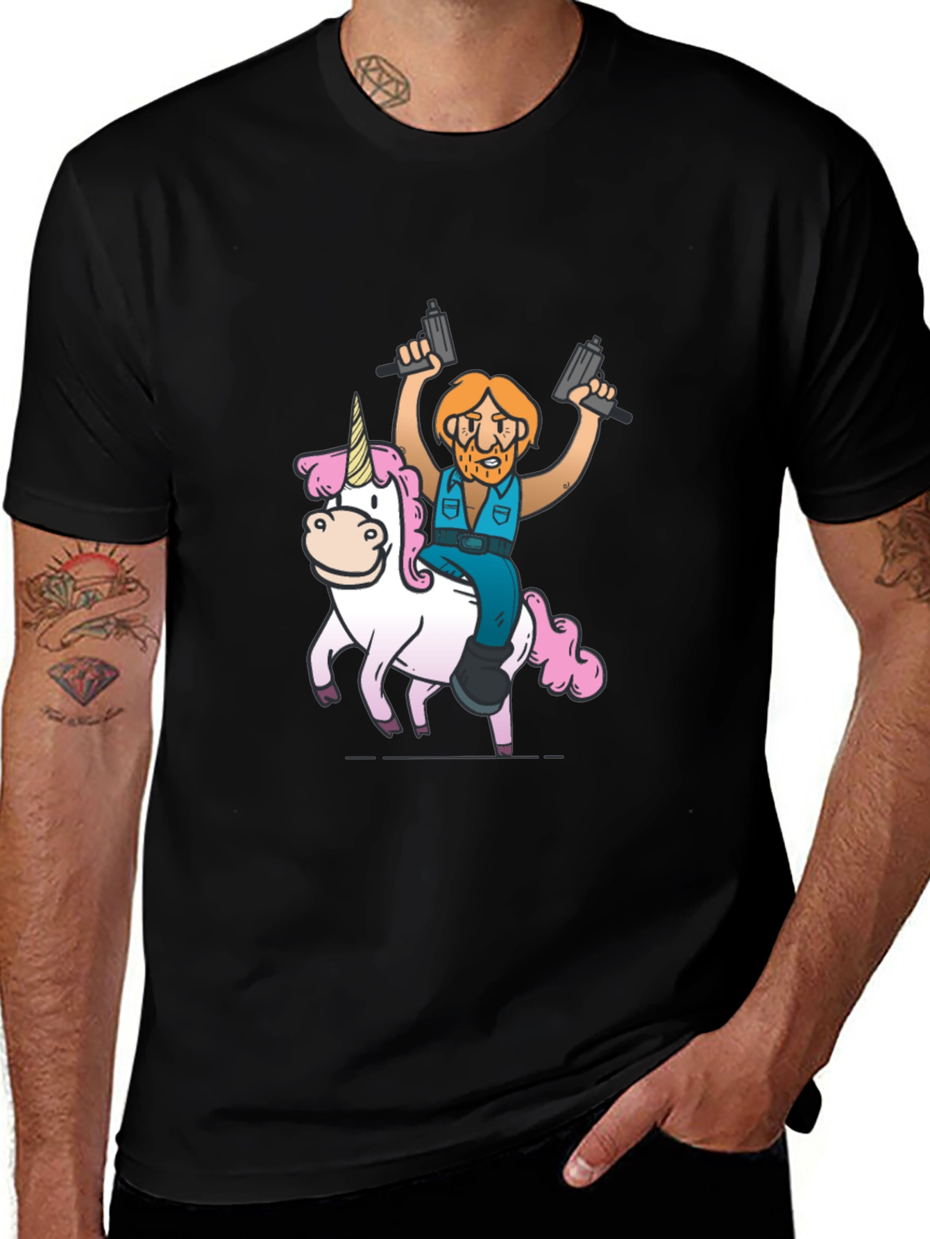 Variant 18 of Unicorn Rider Graphic T-Shirt
