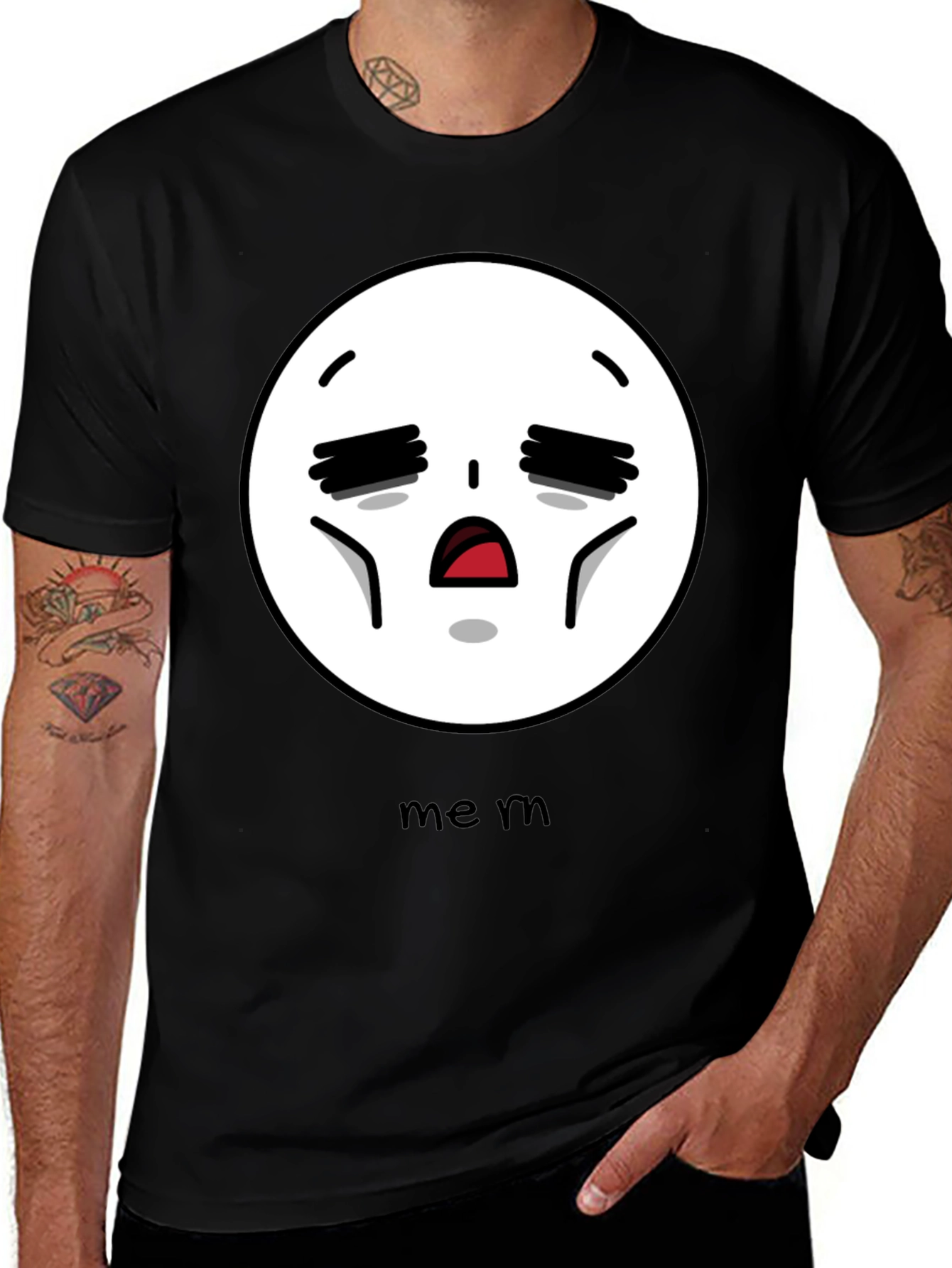 Variant 9 of Sad Emoji T-Shirt - Express Yourself!