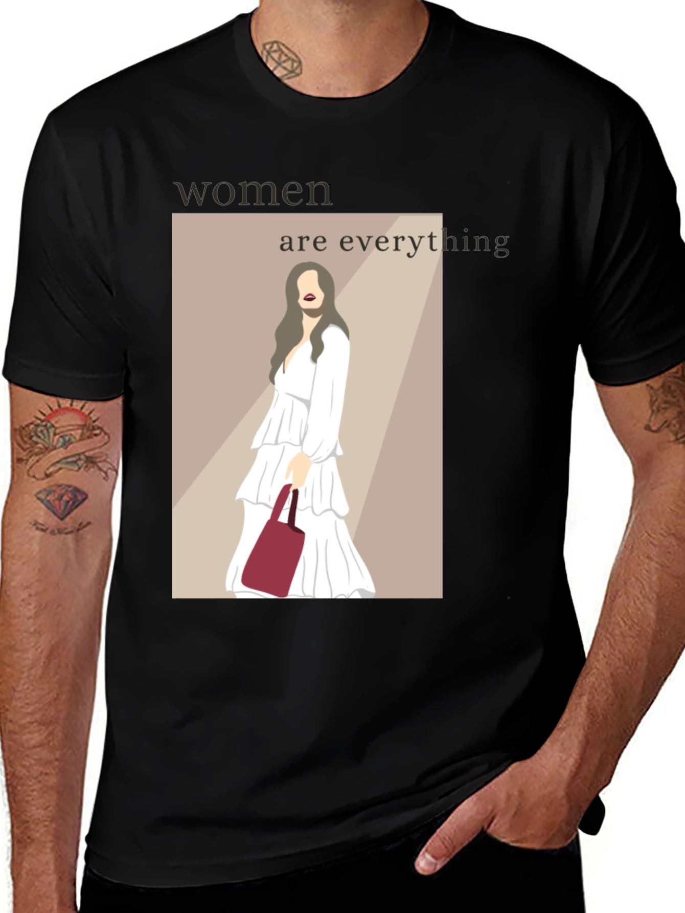Variant 26 of Women Are Everything Graphic Tee