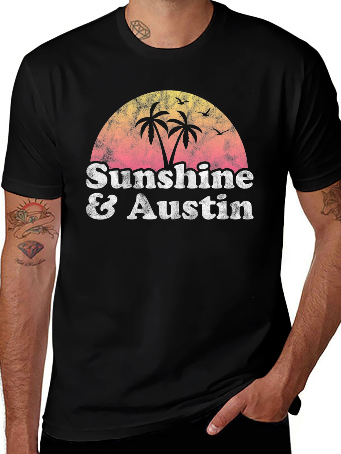 Variant 8 of Sunshine & Austin Graphic T-Shirt