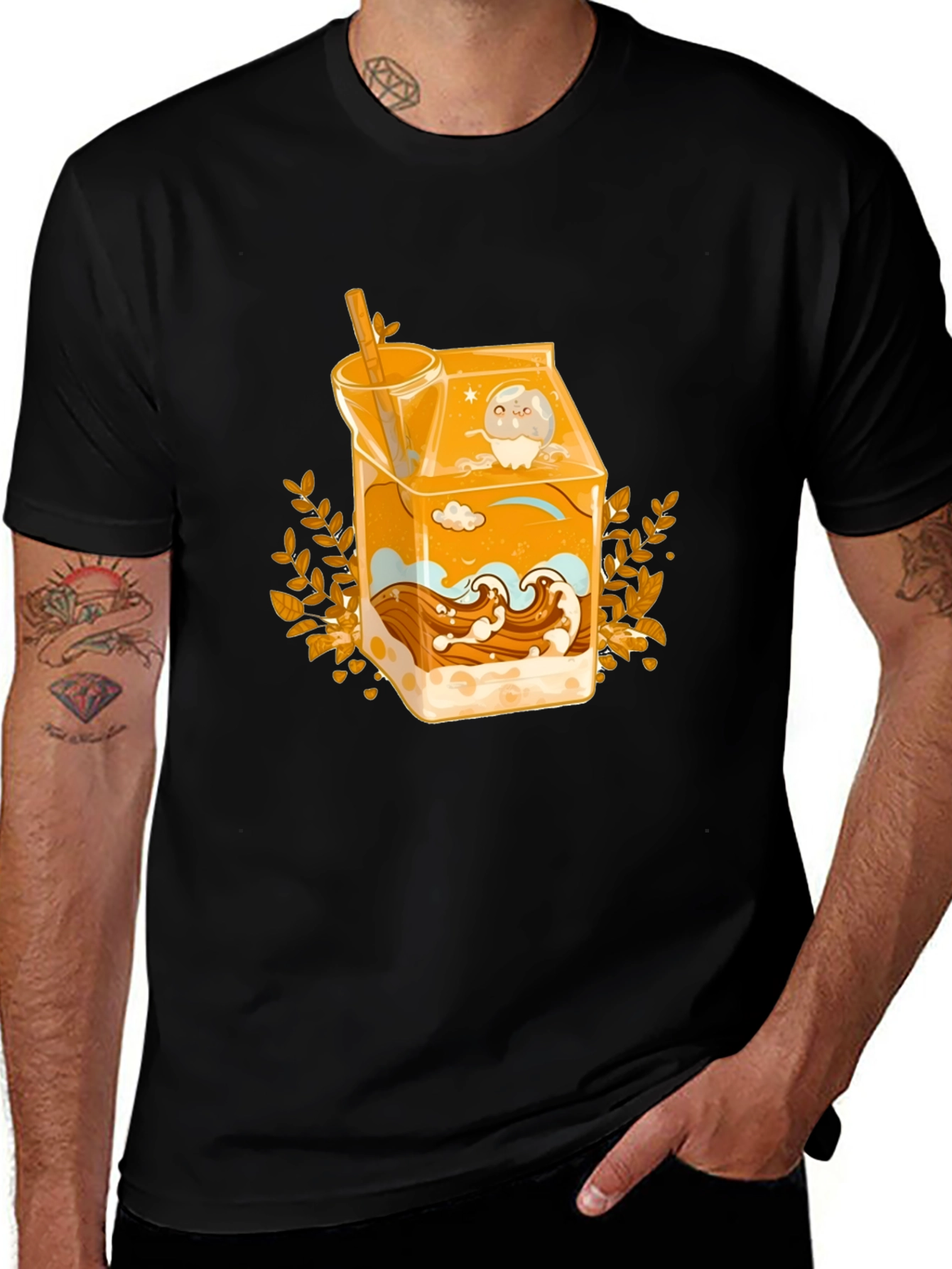 Variant 30 of Bubble Tea Box T-Shirt - Kawaii Style