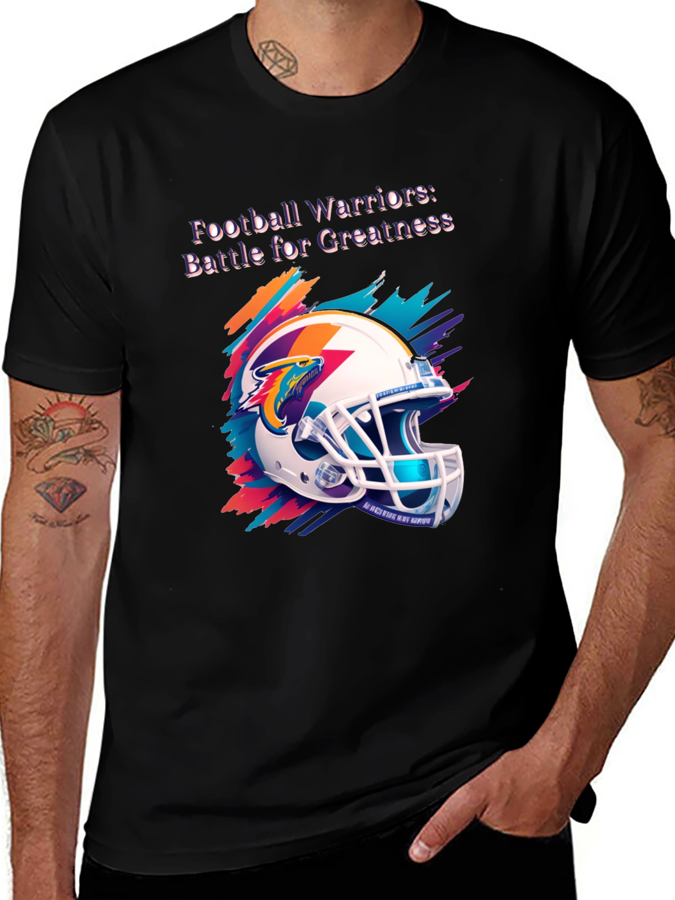 Football Warriors Graphic Tee