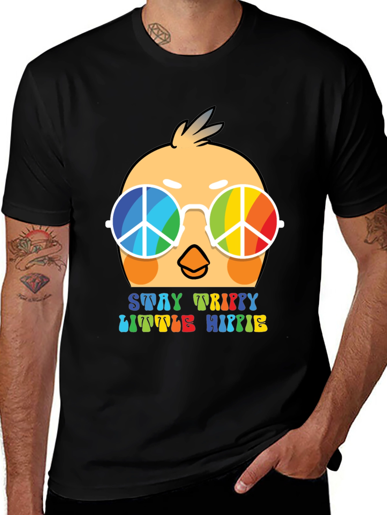 Variant 2 of Stay Trippy Little Hippie Graphic T-Shirt